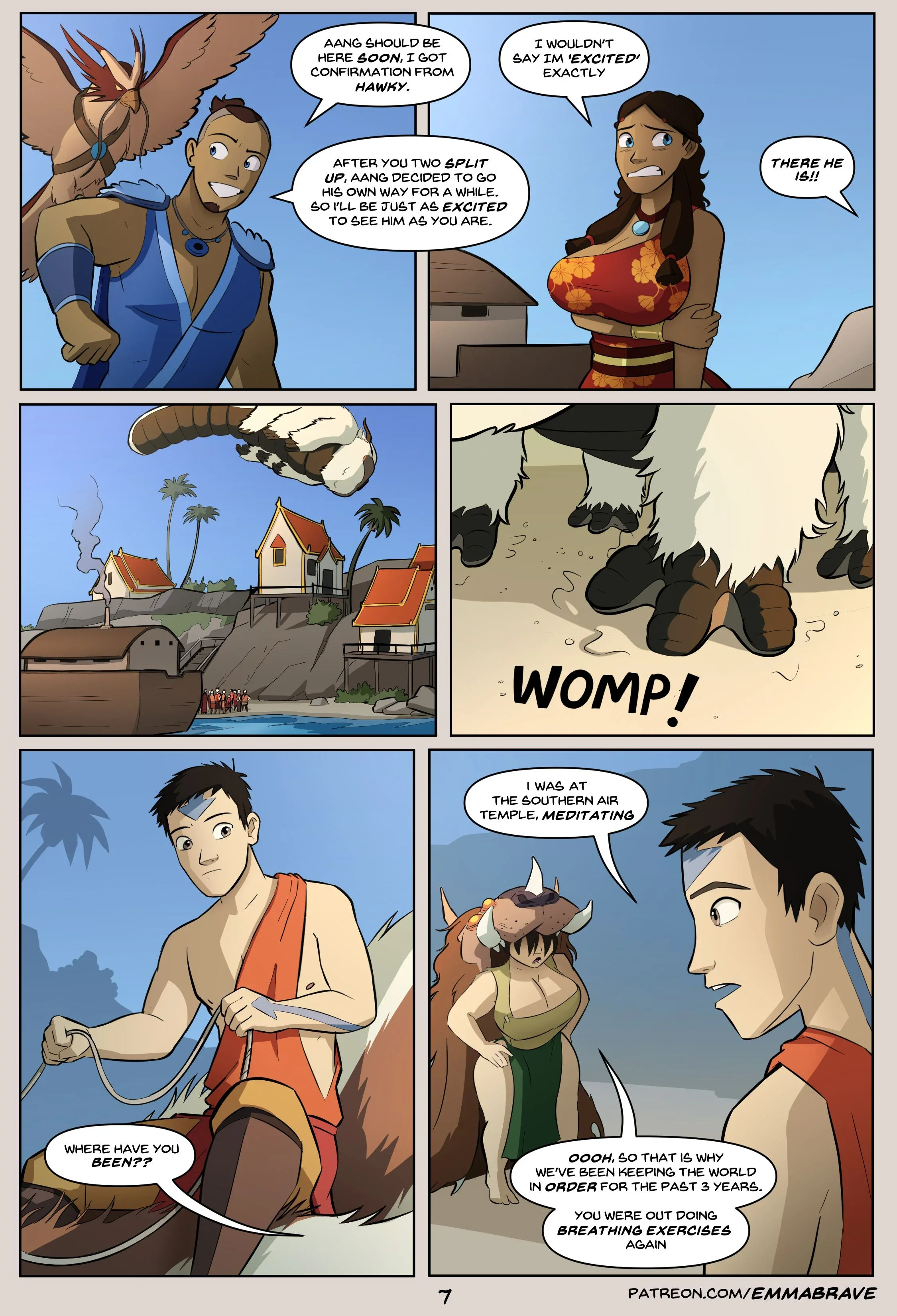After Avatar [EmmaBrave], 4 . After Avatar - Chapter 4 (Avatar The Last Airbender), page 9 of 61