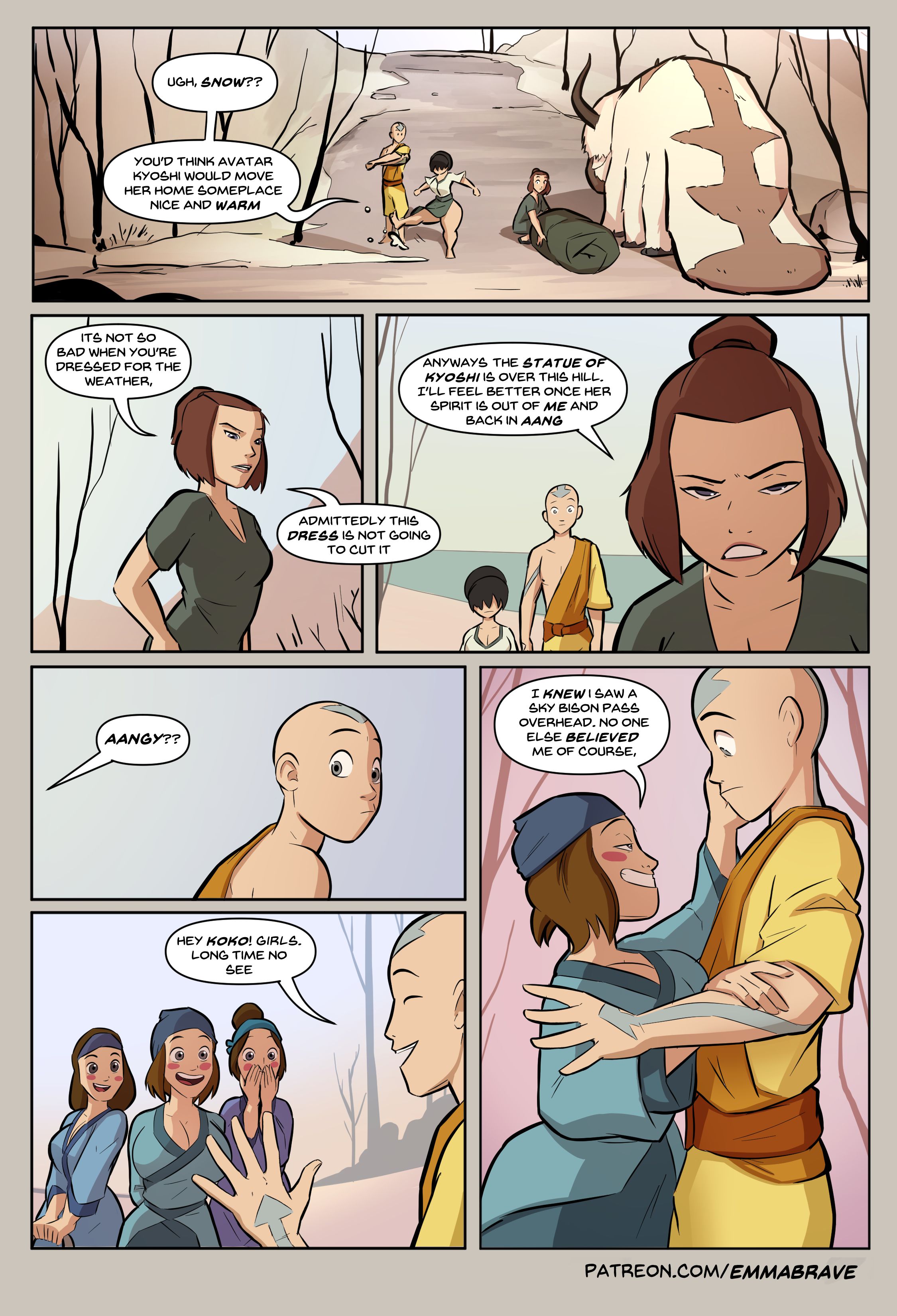 After Avatar [EmmaBrave], 3 . After Avatar Chapter 3, page 2 of 26
