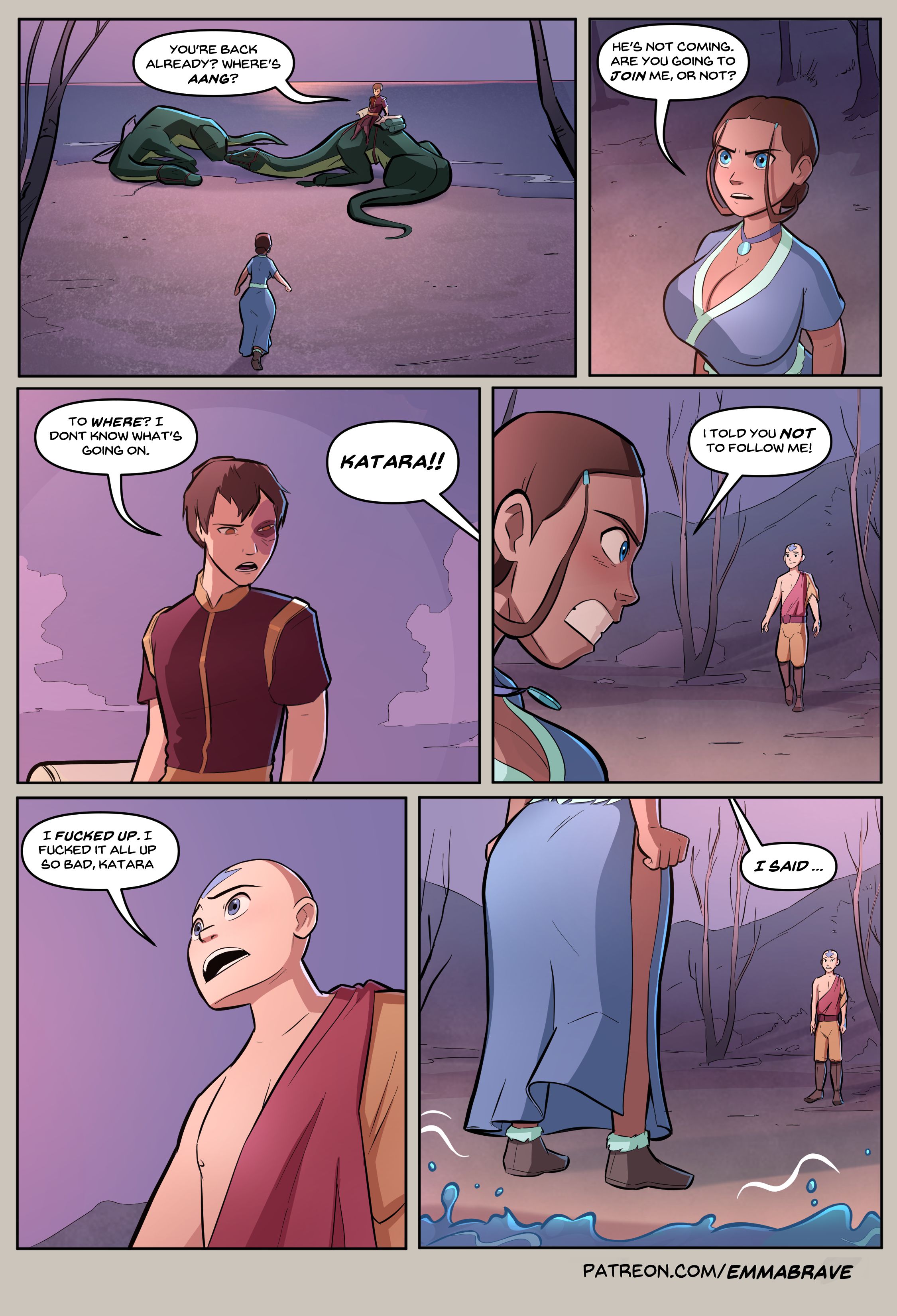 After Avatar [EmmaBrave], 3 . After Avatar Chapter 3, page 15 of 26