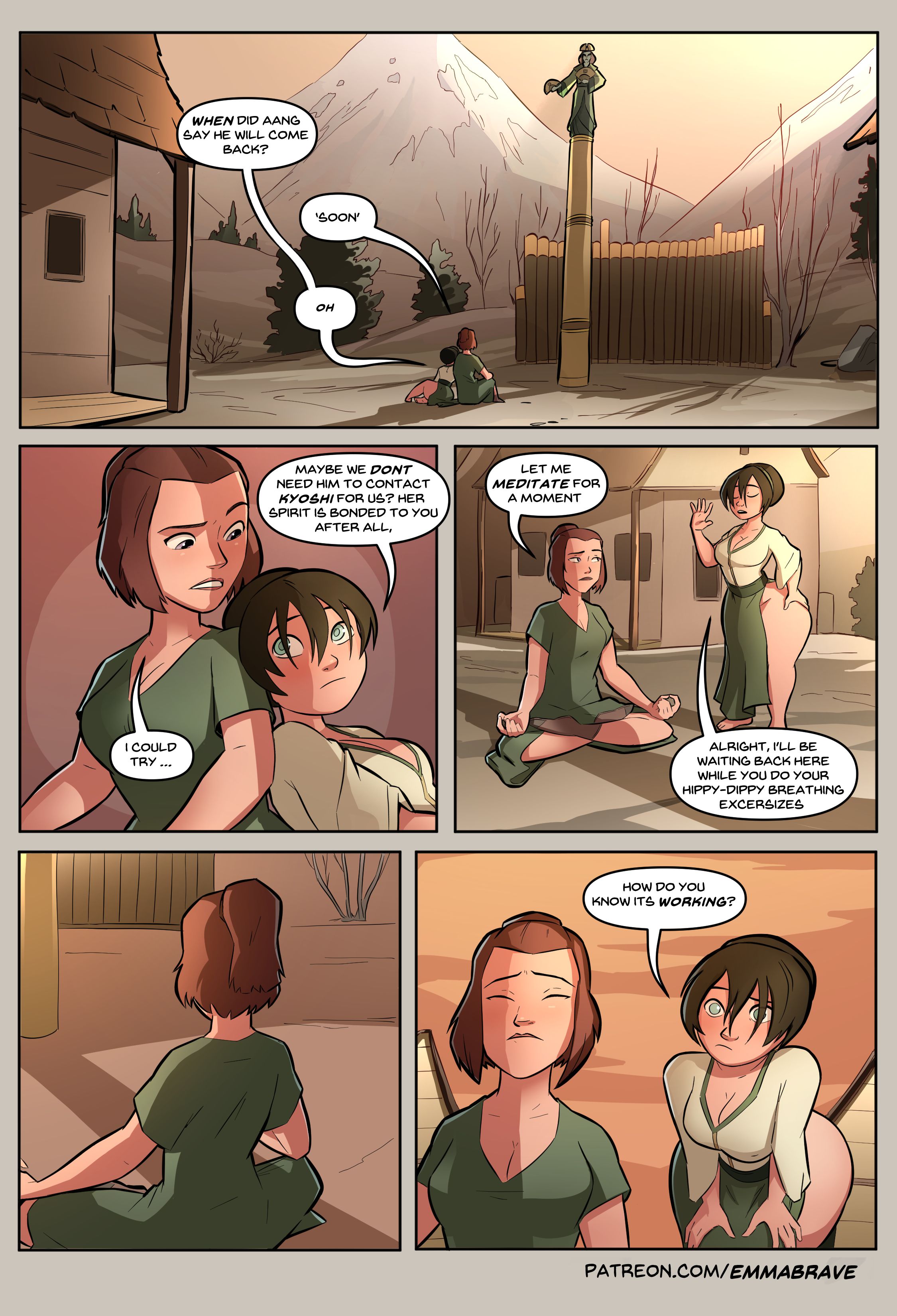 After Avatar [EmmaBrave], 3 . After Avatar Chapter 3, page 8 of 26