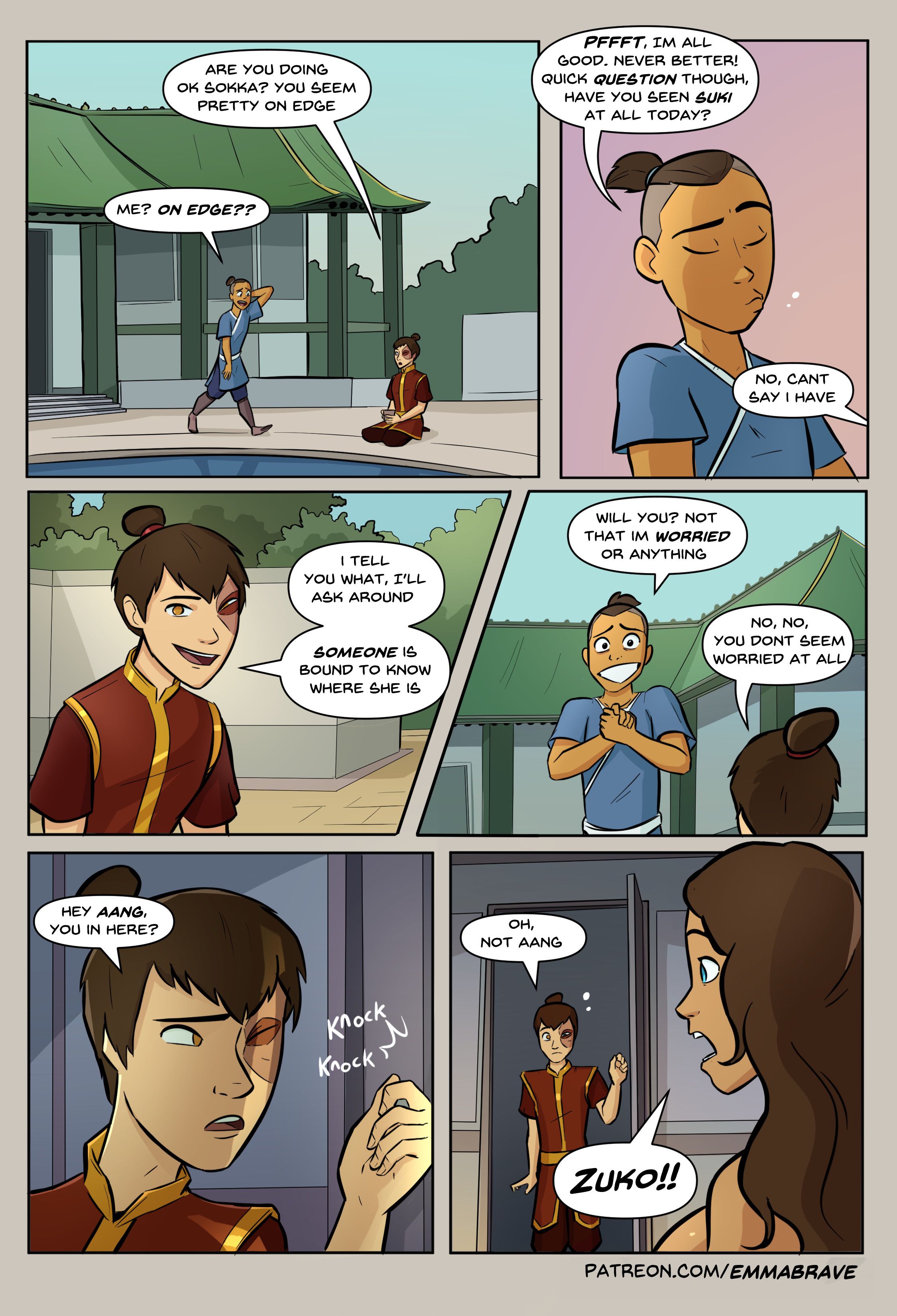 After Avatar [EmmaBrave], 2 . After Avatar Chapter 2, page 2 of 27
