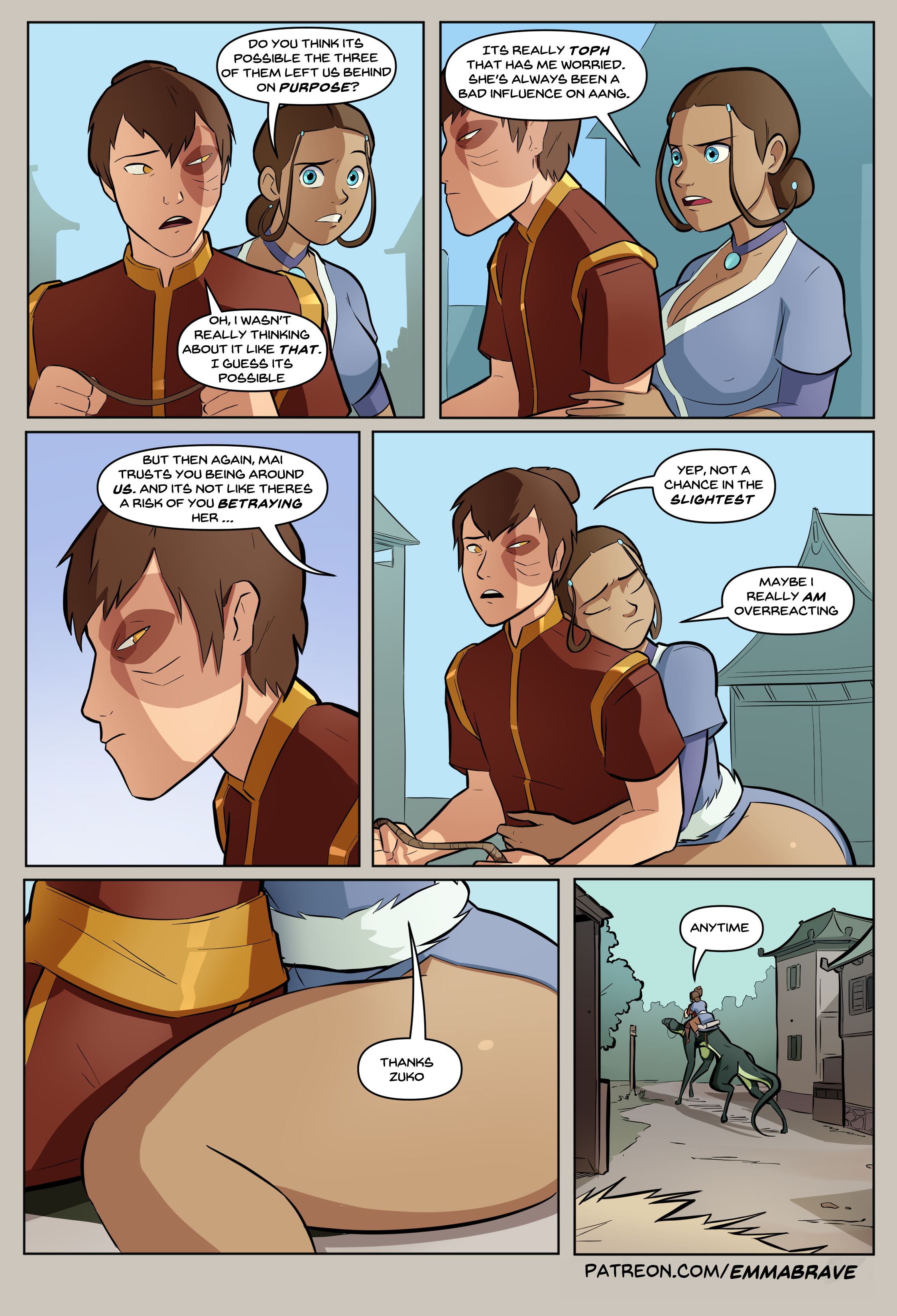 After Avatar [EmmaBrave], 2 . After Avatar Chapter 2, page 23 of 27