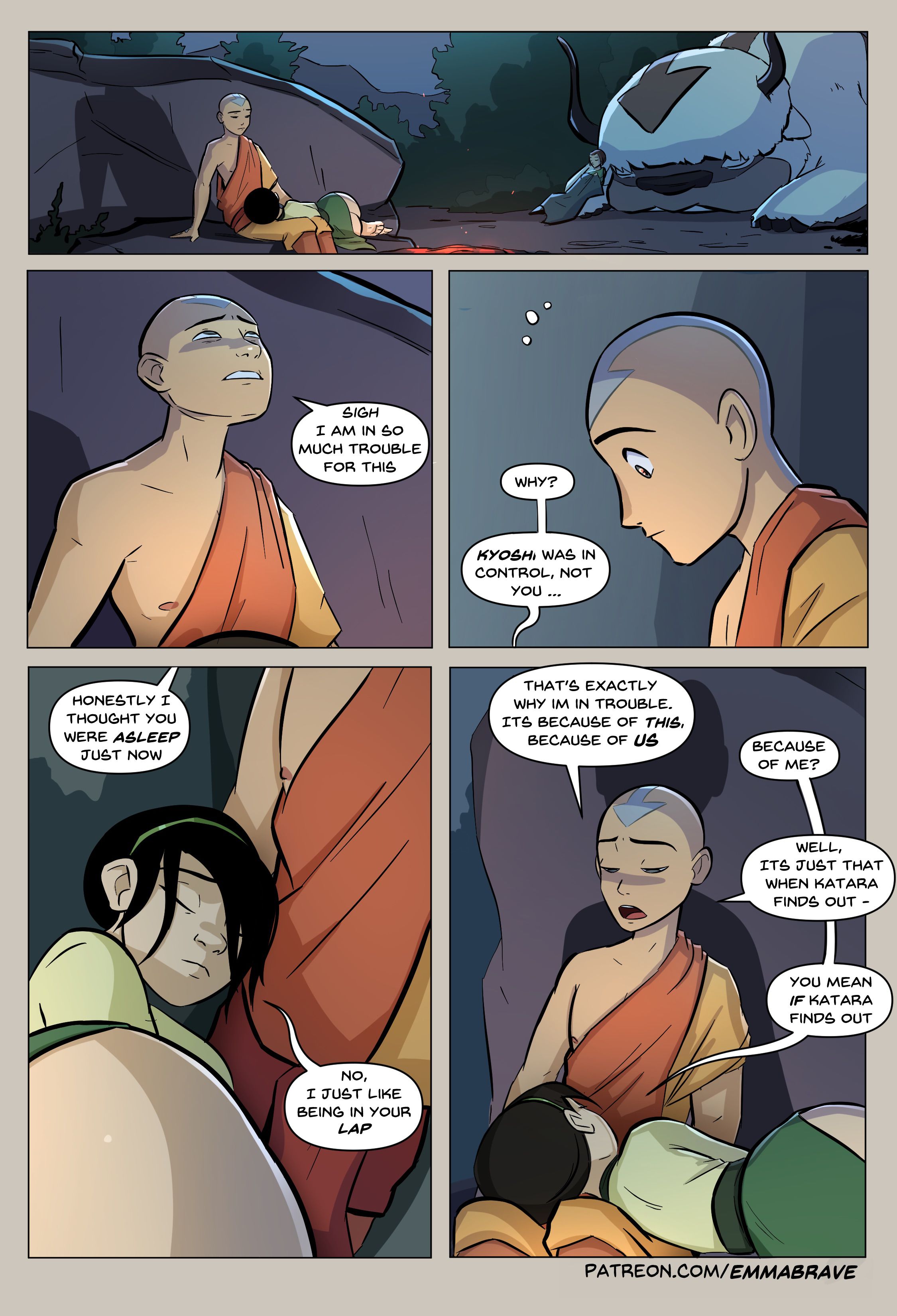 After Avatar [EmmaBrave], 2 . After Avatar Chapter 2, page 6 of 27