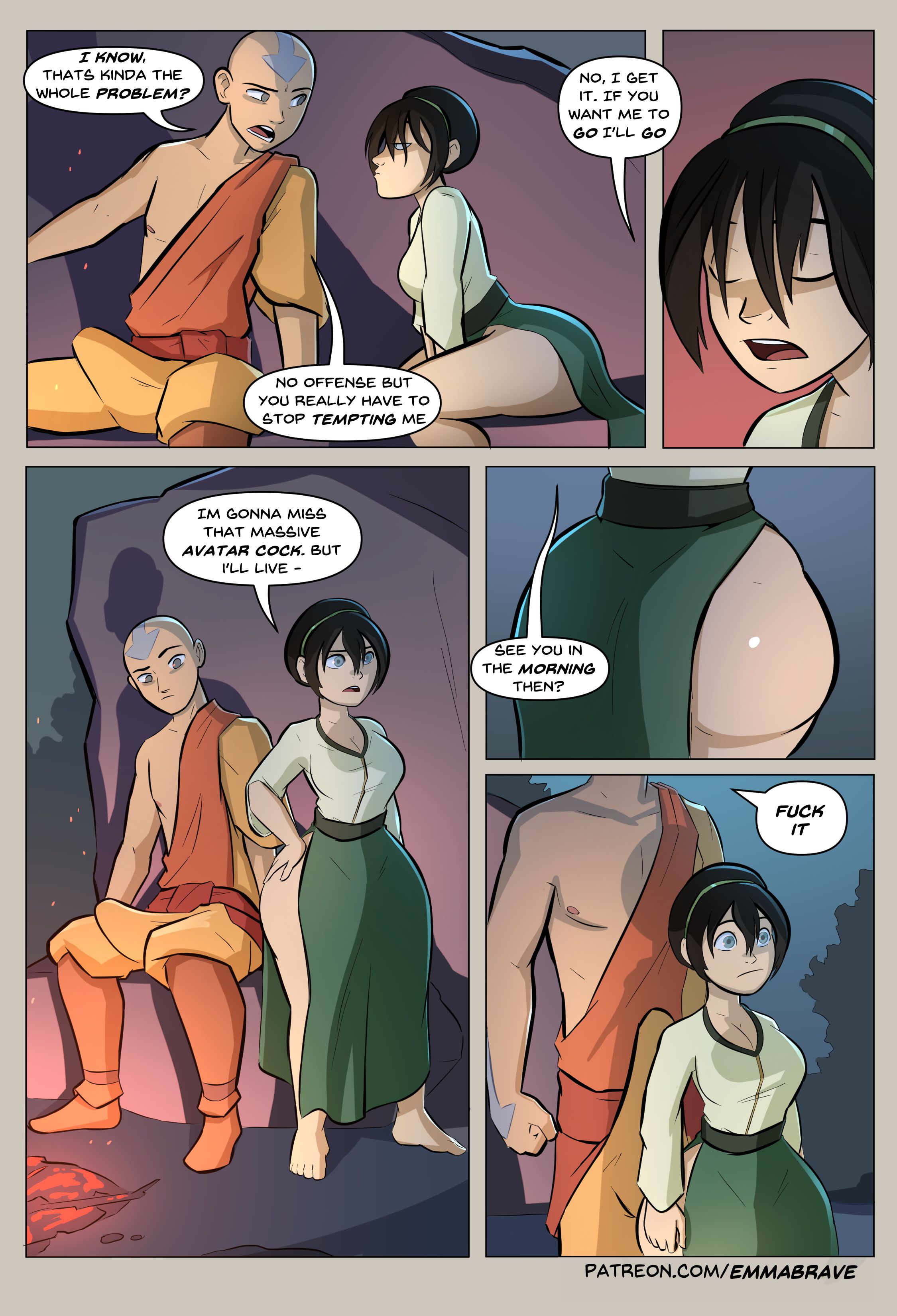 After Avatar [EmmaBrave], 2 . After Avatar Chapter 2, page 8 of 27