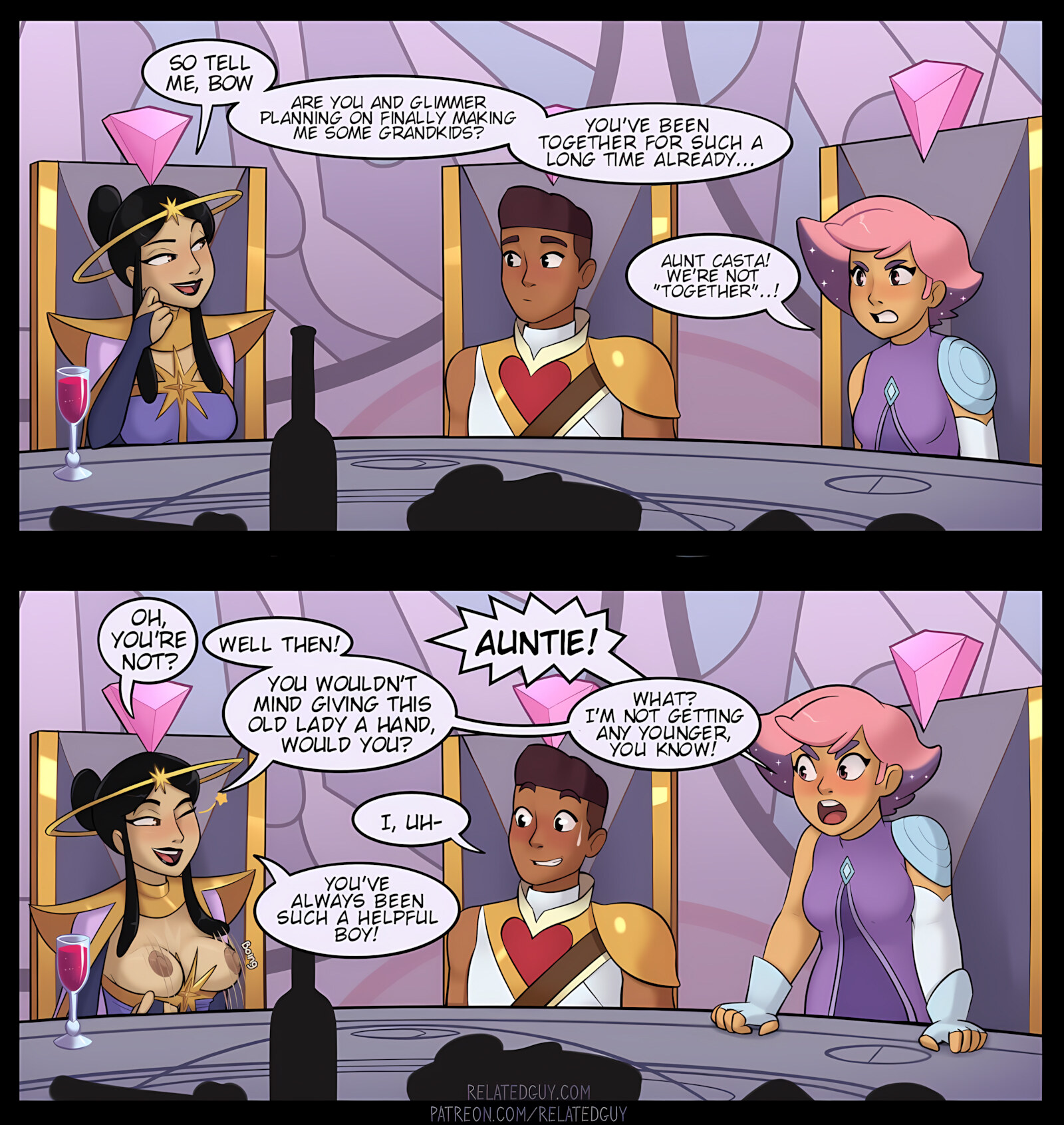 Helping Aunt Casta [Relatedguy], Helping Aunt Casta, page 1 of 3