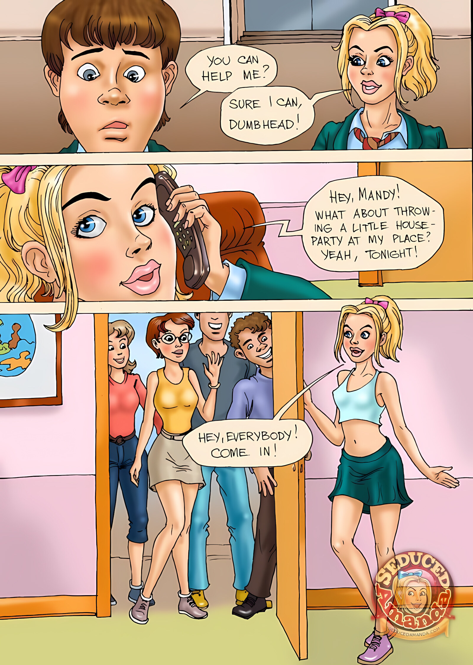 Helping My Brother Out [Seduced Amanda], Helping My Brother Out, page 2 of 15