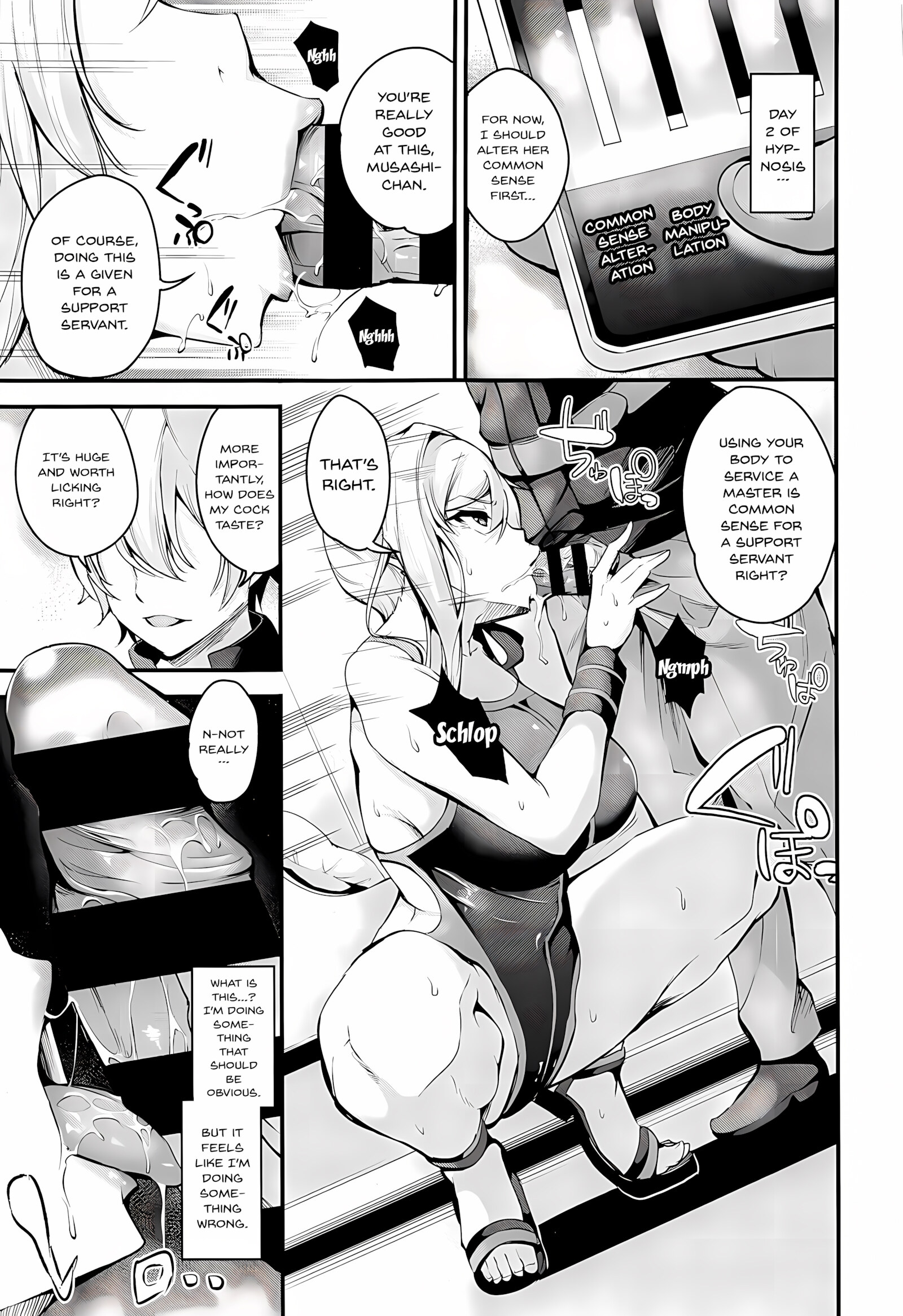 Hypno NTR With Musashi-chan [Nashipasuta], Hypno NTR With Musashi-chan, page 10 of 41