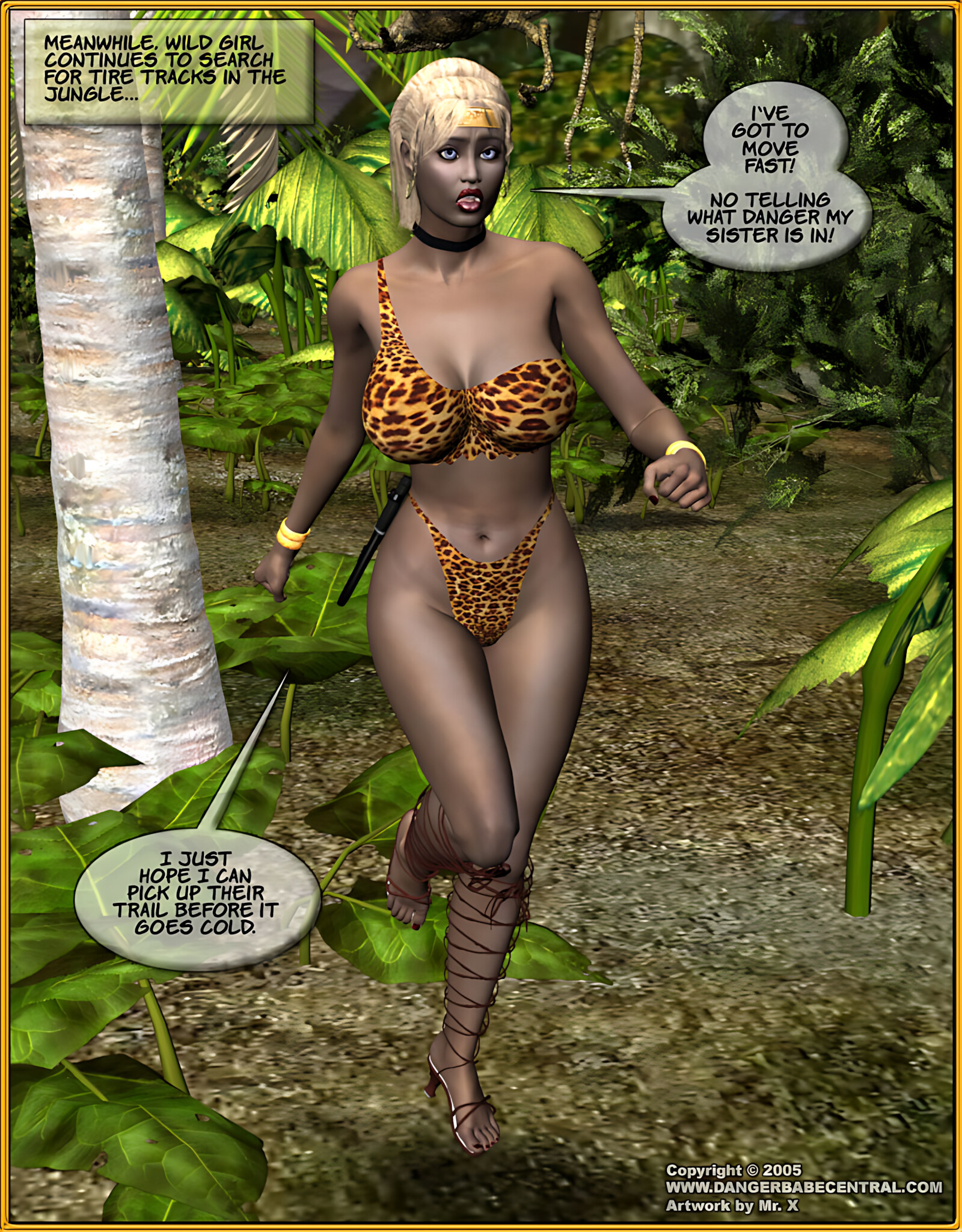 Jungle Babe and Wild Girl vs White Slavers [Dangerbabecentral], Jungle Babe and Wild Girl vs White Slavers, page 25 of 81