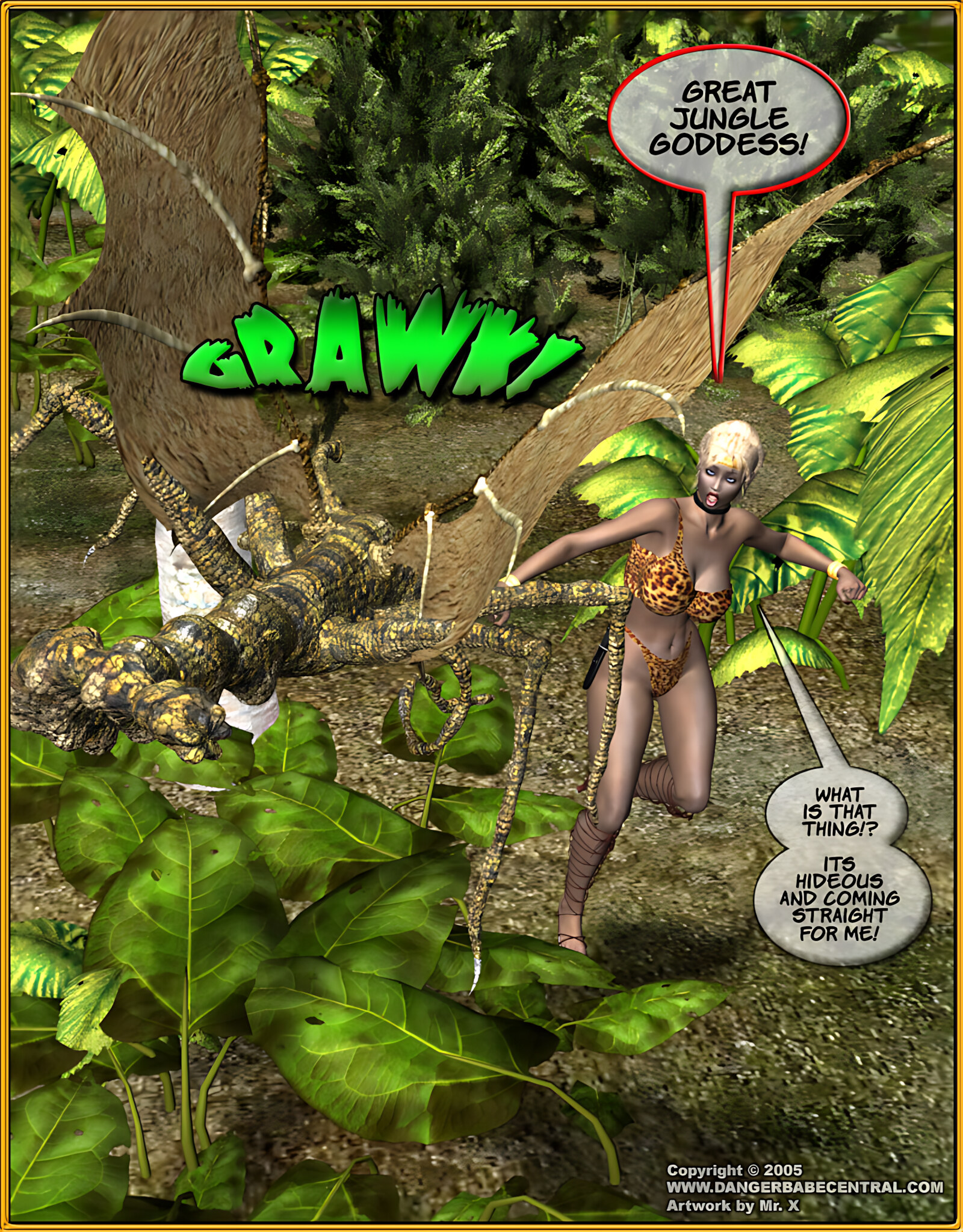 Jungle Babe and Wild Girl vs White Slavers [Dangerbabecentral], Jungle Babe and Wild Girl vs White Slavers, page 26 of 81