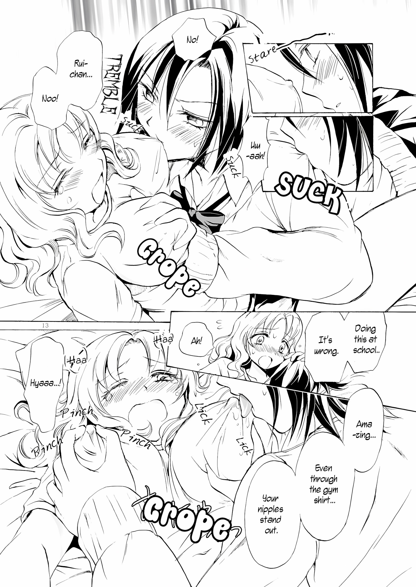Just A Little! Pervert Rui-Chan Went Out Of Control [Mira], Just A Little! Pervert Rui-Chan Went Out Of Control, page 12 of 19
