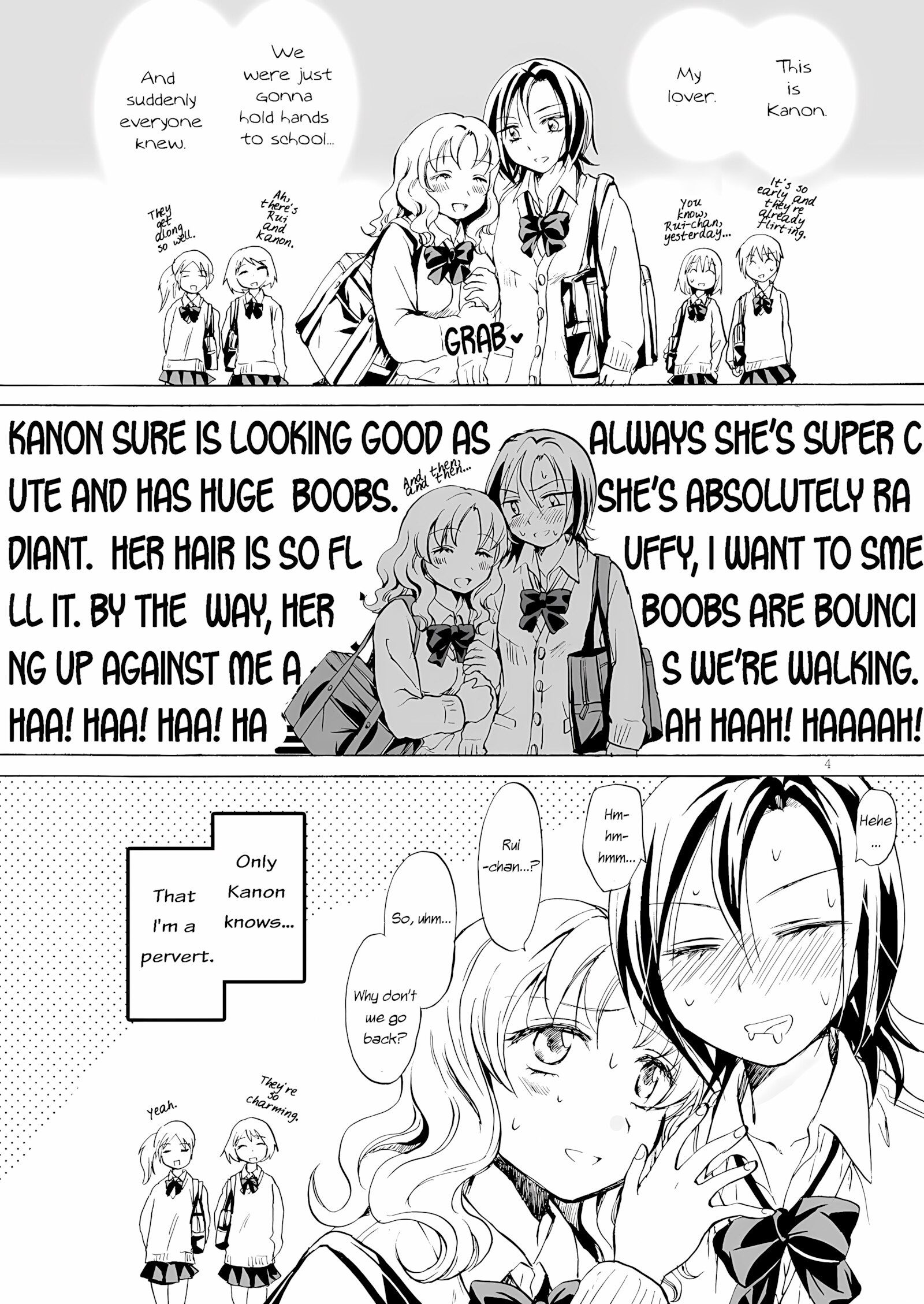 Just A Little! Pervert Rui-Chan Went Out Of Control [Mira], Just A Little! Pervert Rui-Chan Went Out Of Control, page 3 of 19