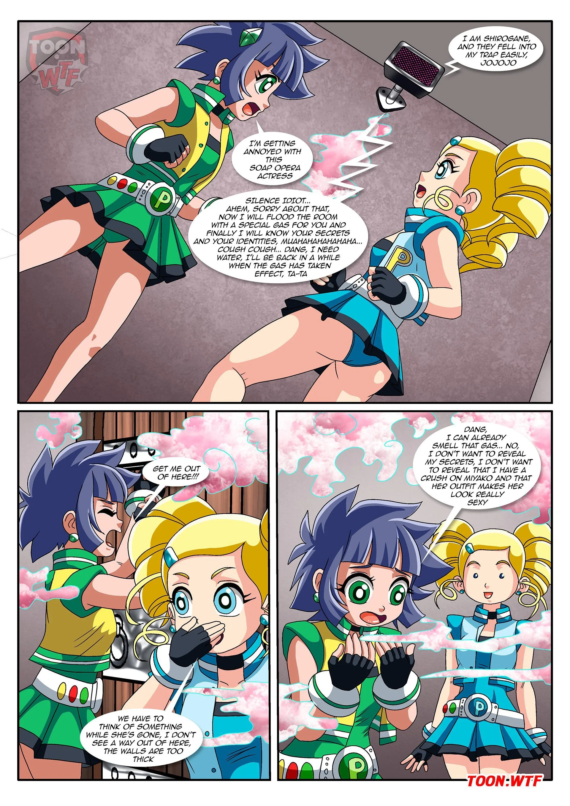 Kaoru’s Forbidden Passion (Powerpuff Girls Z) [Palcomix], 1 . Kaoru's Forbidden Passion - (Powerpuff Girls Z) [Palcomix], page 4 of 17