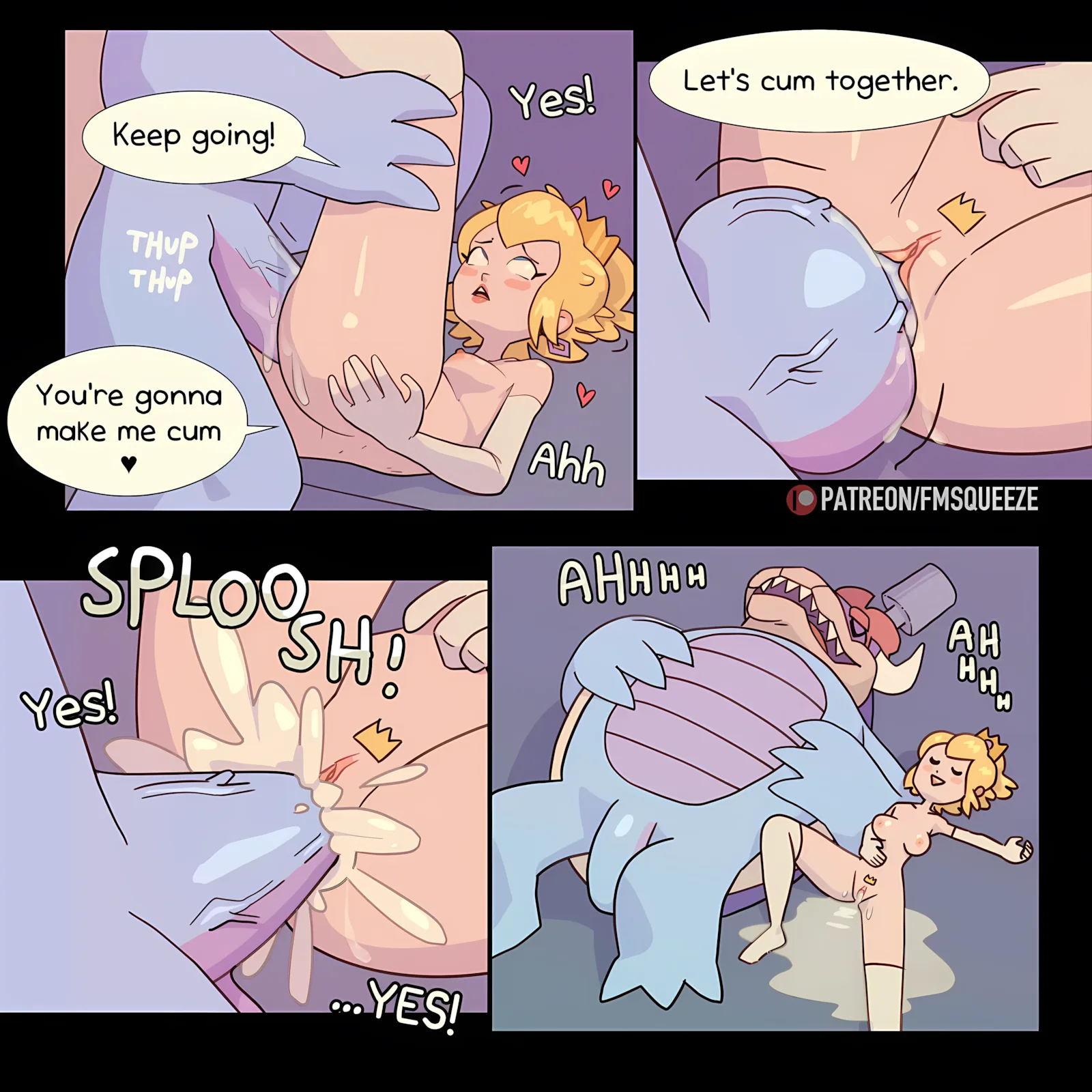 Kiwi’s Big Date- A Gangbang Fit for a Queen [Fmsqueeze], Kiwi's Big Date- A Gangbang Fit for a Queen, page 12 of 14