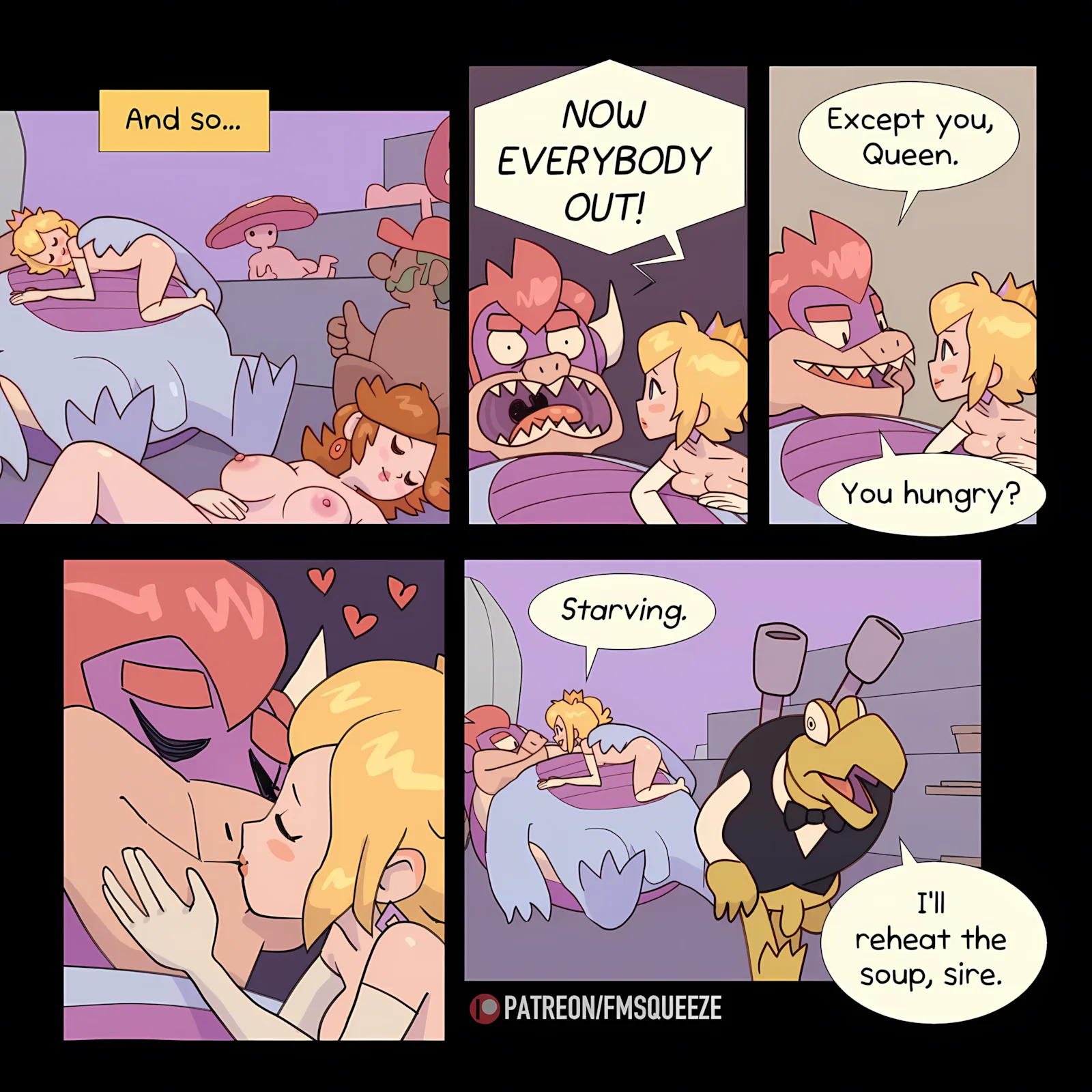 Kiwi’s Big Date- A Gangbang Fit for a Queen [Fmsqueeze], Kiwi's Big Date- A Gangbang Fit for a Queen, page 13 of 14