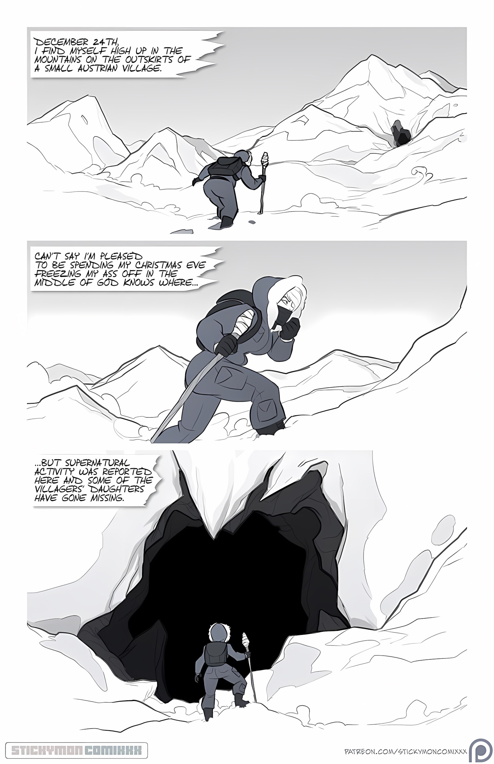 Krampusnacht [StickyMon], Krampusnacht, page 2 of 10