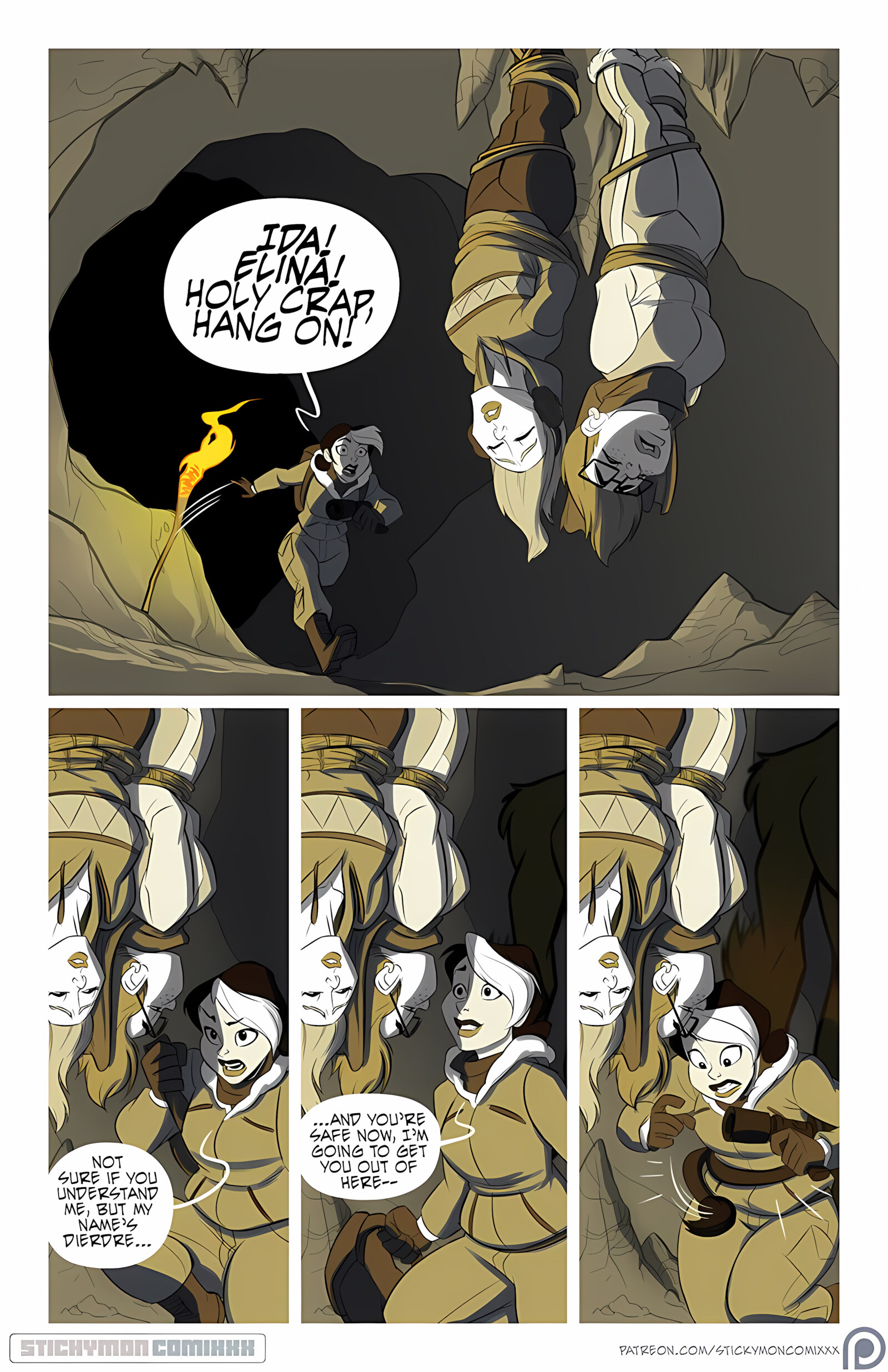 Krampusnacht [StickyMon], Krampusnacht, page 4 of 10