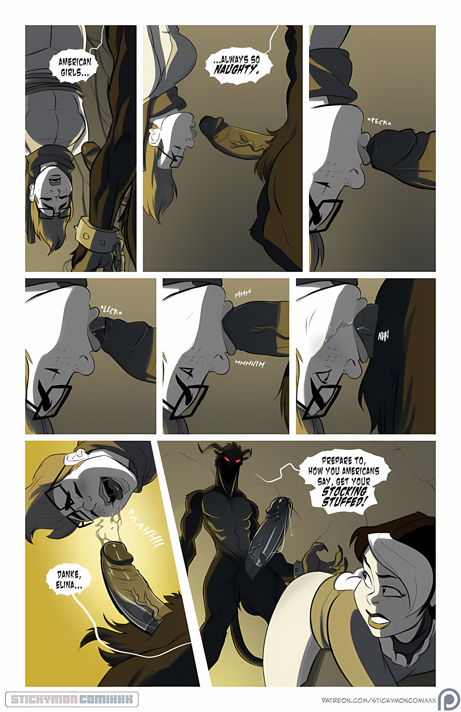 Krampusnacht [StickyMon], Krampusnacht, page 7 of 10