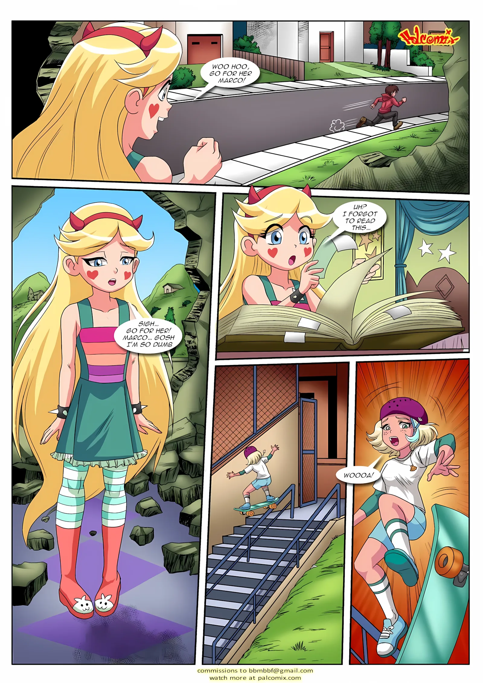 Latin Lover (Star VS. The Forces Of Evil) [PalComix], 1 . Latin Lover - (Star VS. The Forces Of Evil) [PalComix], page 4 of 25