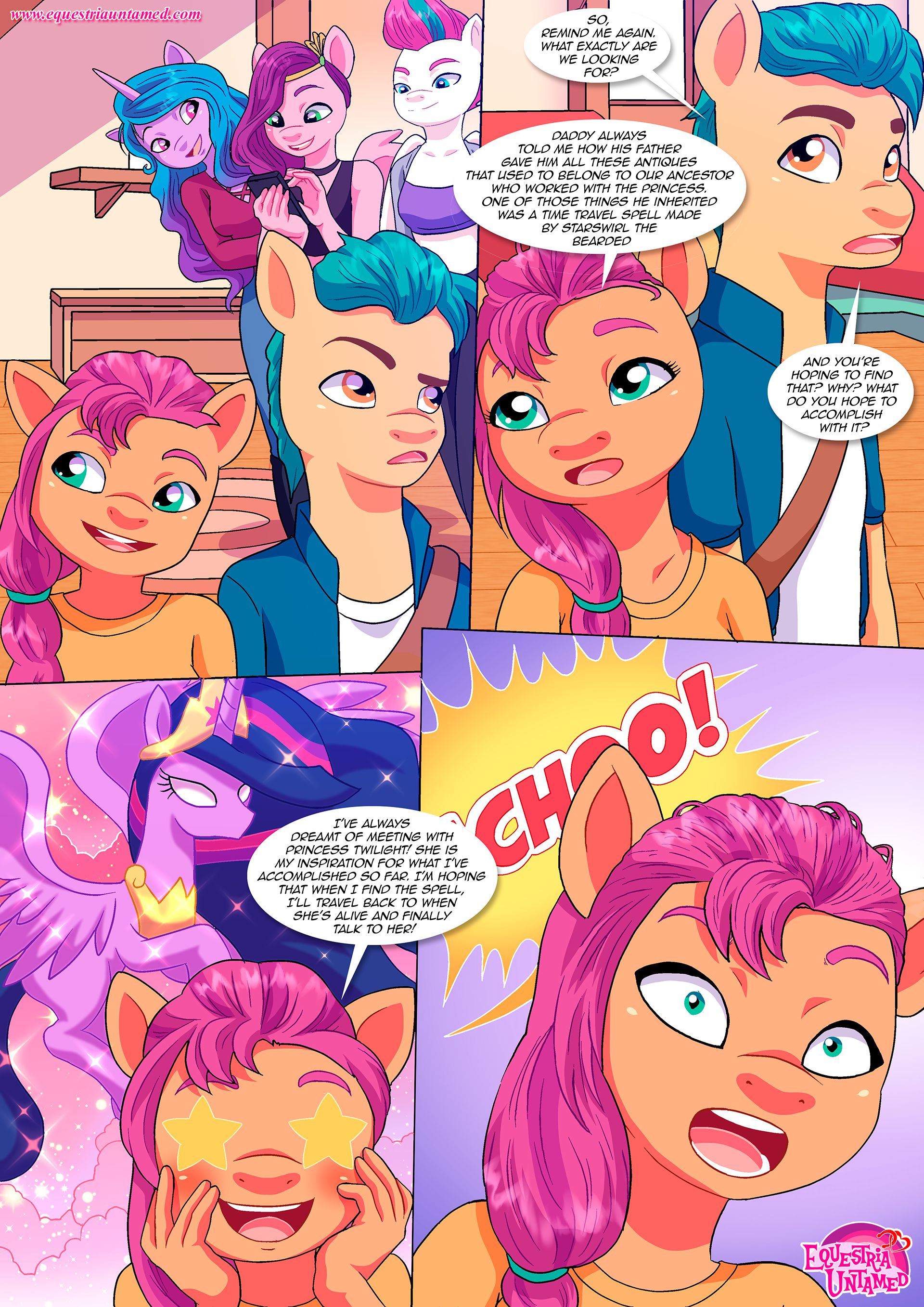 Lesson For The Generations [Palcomix], Lesson For The Generations, page 2 of 18