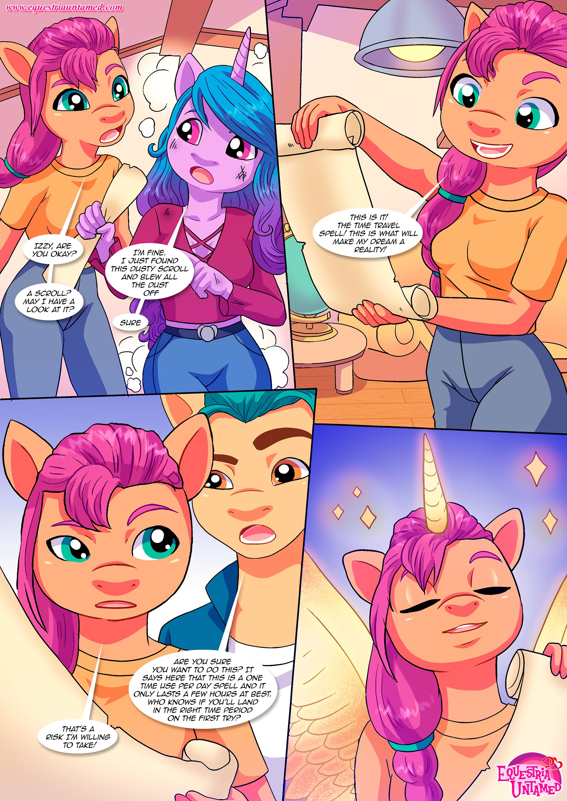 Lesson For The Generations [Palcomix], Lesson For The Generations, page 3 of 18