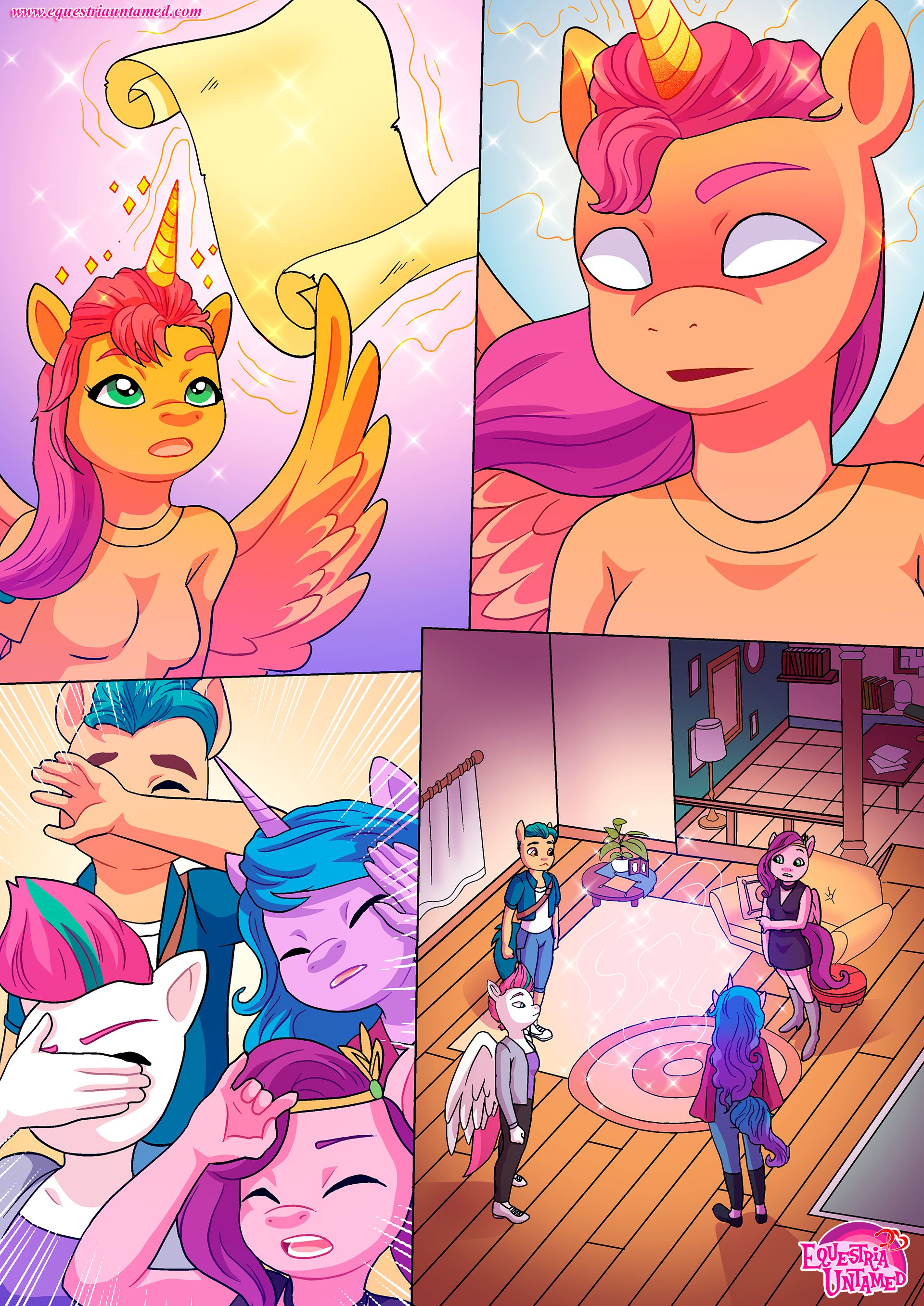Lesson For The Generations [Palcomix], Lesson For The Generations, page 4 of 18