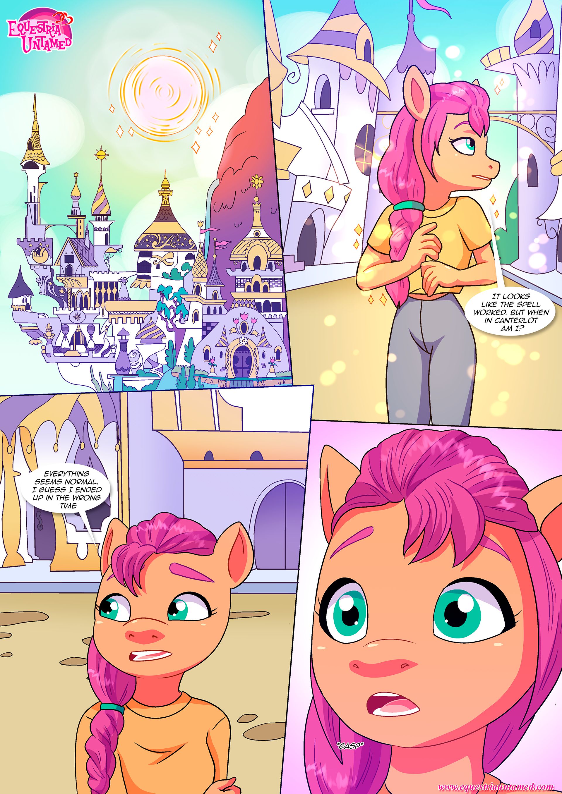 Lesson For The Generations [Palcomix], Lesson For The Generations, page 5 of 18
