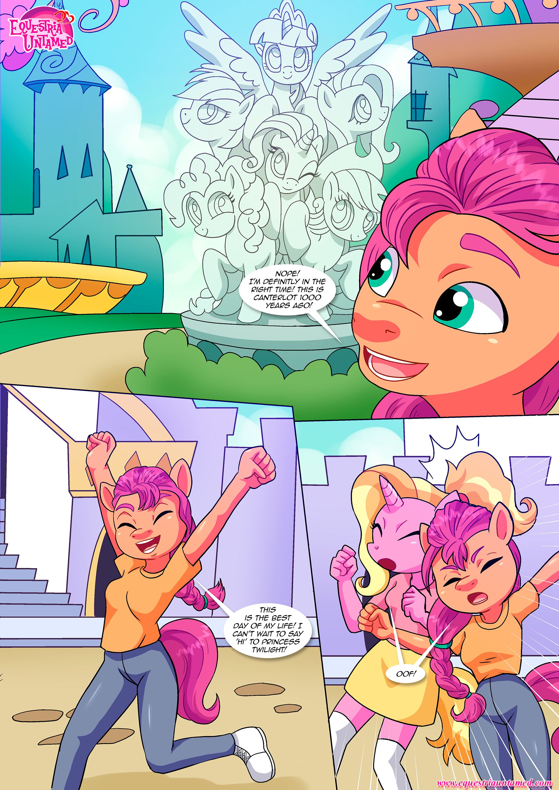 Lesson For The Generations [Palcomix], Lesson For The Generations, page 6 of 18