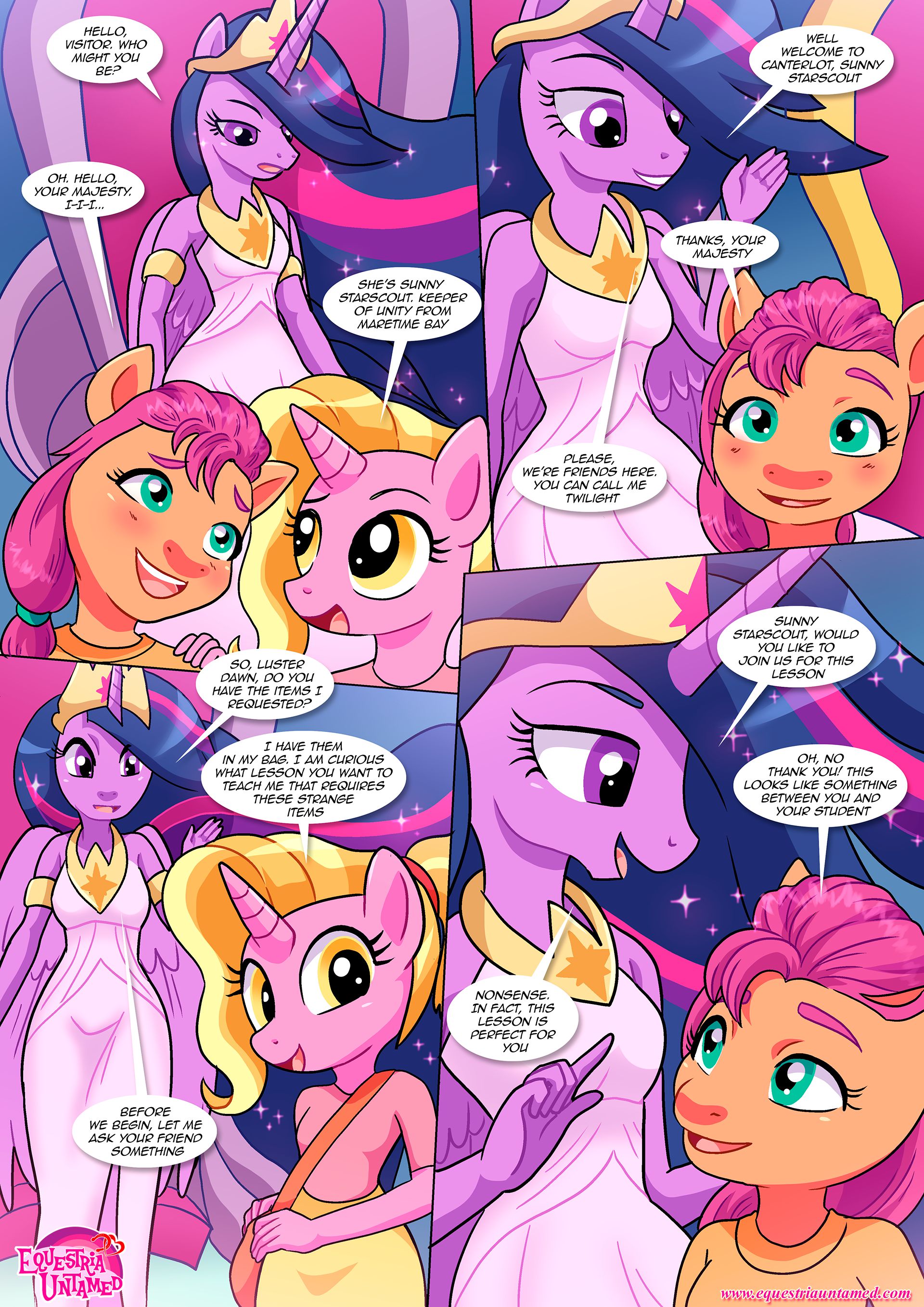 Lesson For The Generations [Palcomix], Lesson For The Generations, page 9 of 18