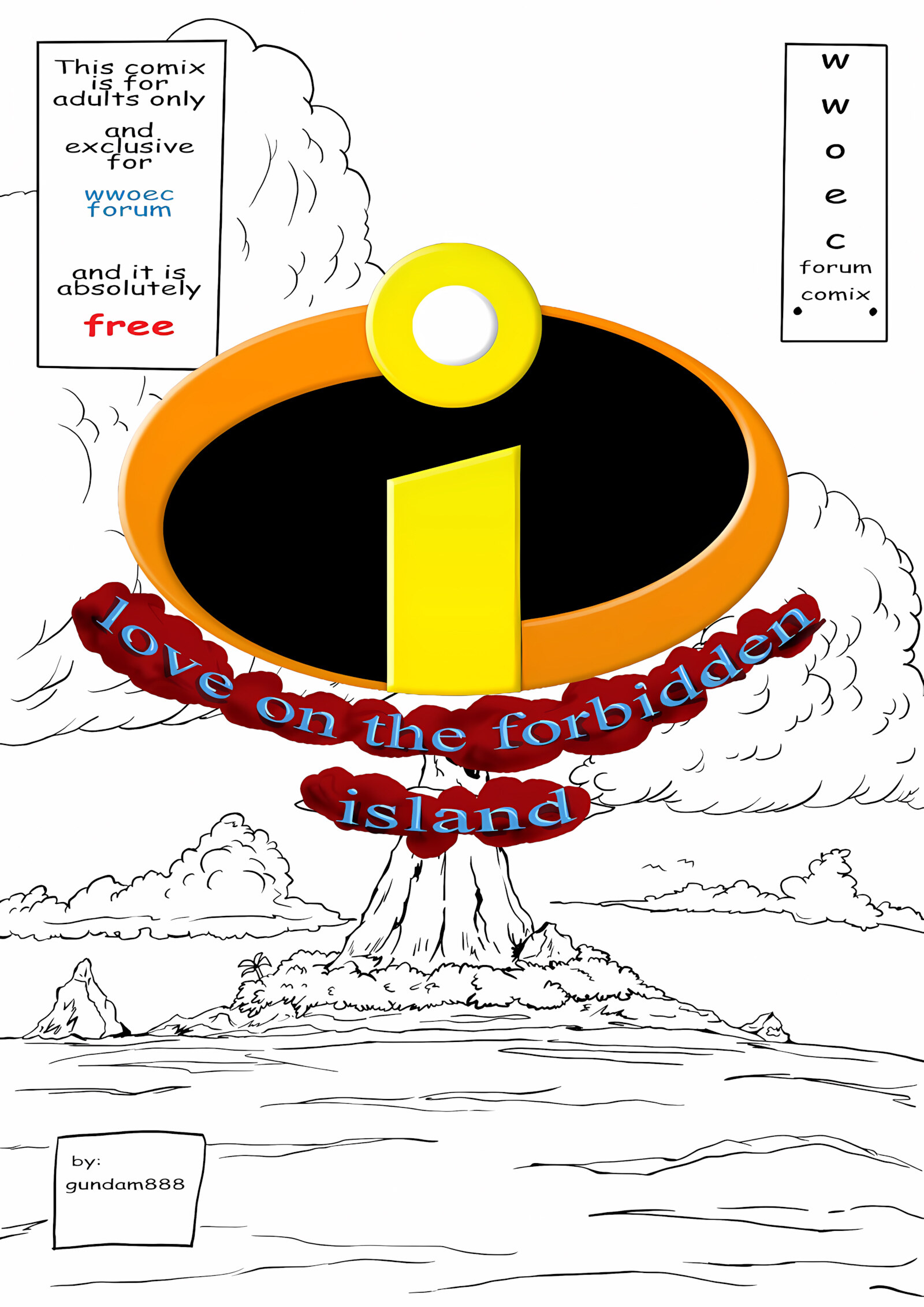 Love On The Forbidden Island [Gundam888], Love On The Forbidden Island, page 1 of 29