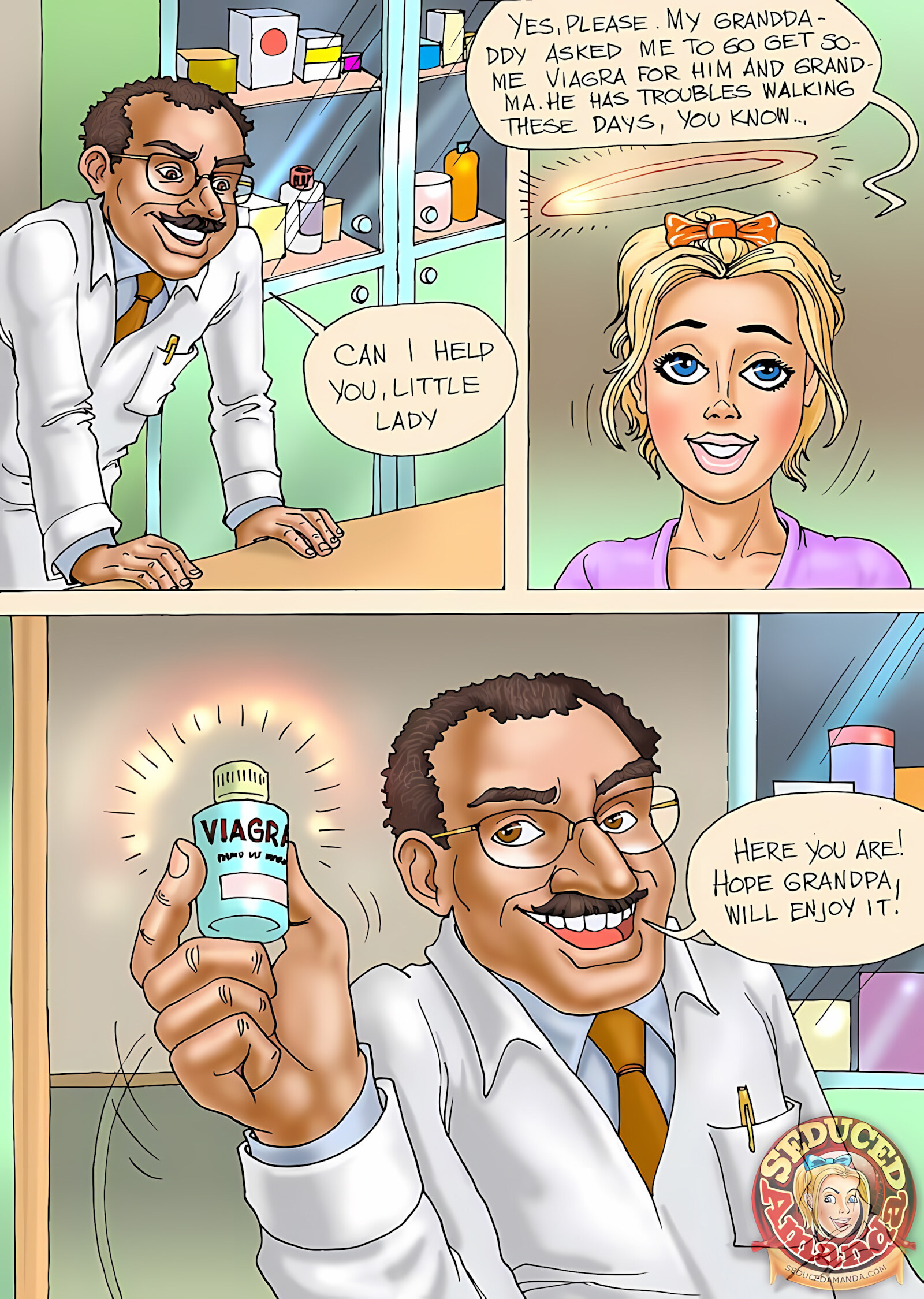 Amandas Tricks [Seduced Amanda], Amandas Tricks, page 2 of 15