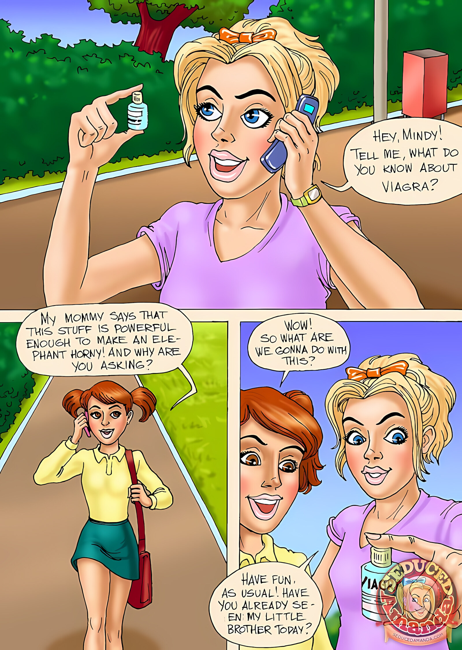 Amandas Tricks [Seduced Amanda], Amandas Tricks, page 3 of 15