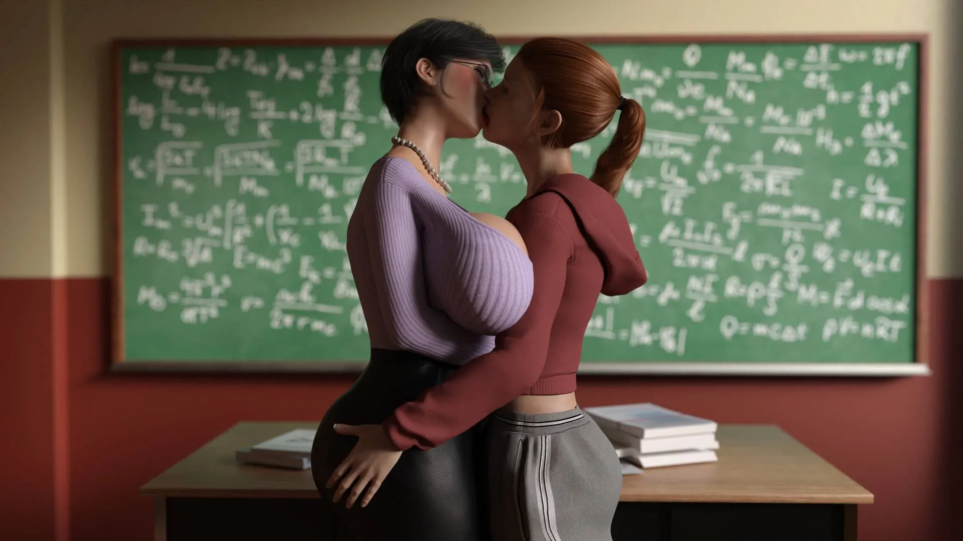 MILF Breeder [Serge3DX], 5.5 . MILF Breeder - Textless - Chapter 5, page 71 of 227