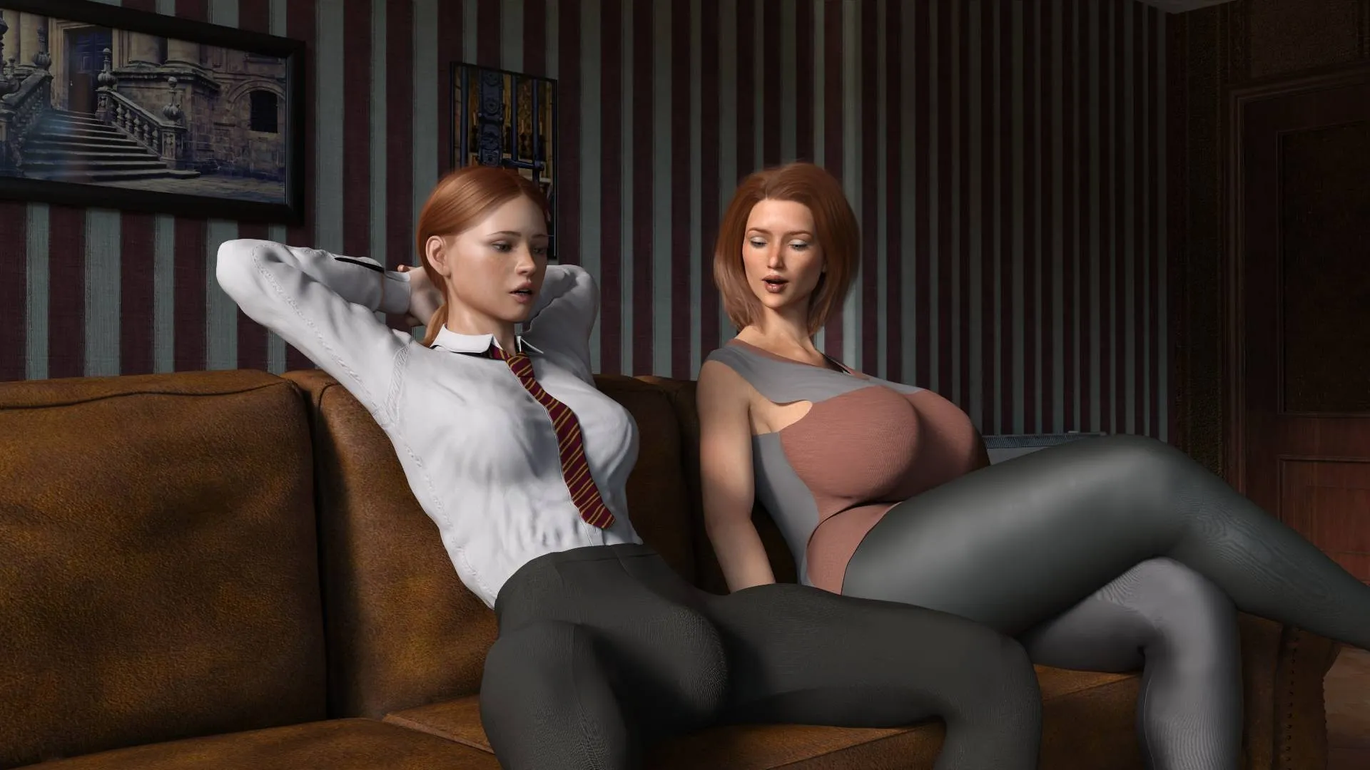 MILF Breeder [Serge3DX], 3.5 . MILF Breeder - Textless - Chapter 3, page 51 of 121
