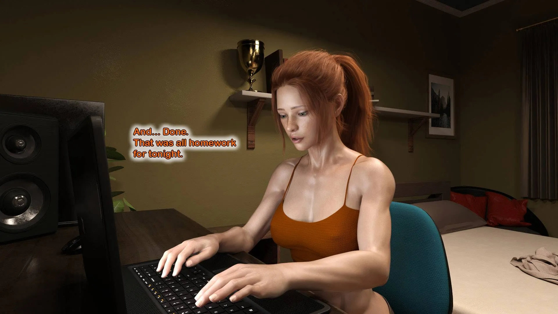 MILF Breeder [Serge3DX], 1 . MILF Breeder - Chapter 1, page 57 of 75