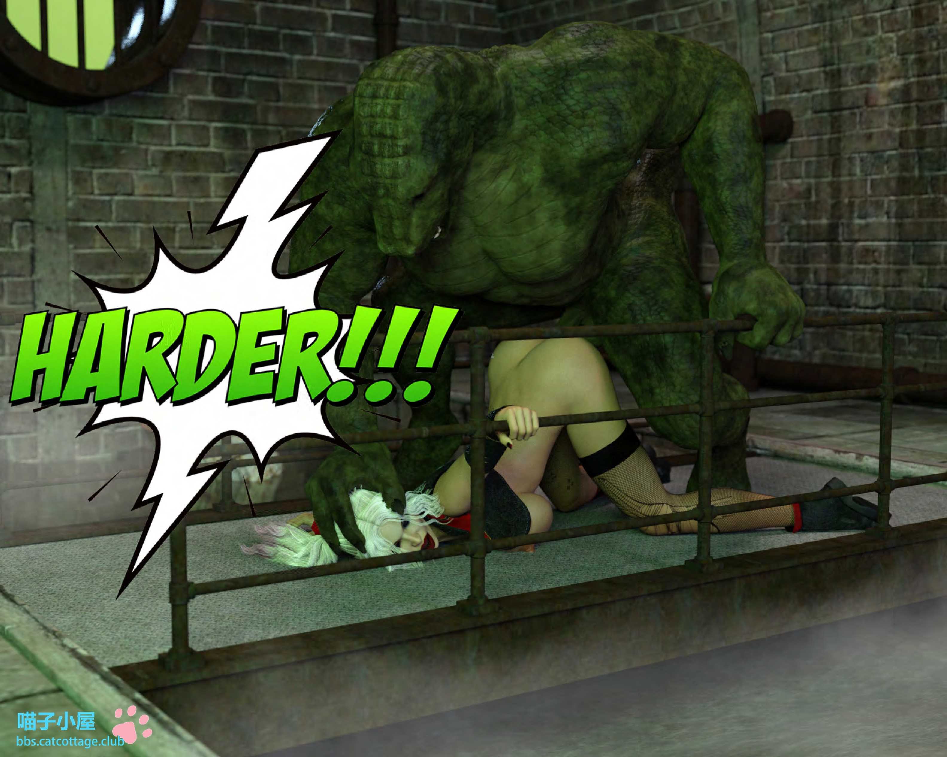 Monster Match Croc in the Sewer [RedRobot3D], Monster Match Croc in the Sewer, page 51 of 71