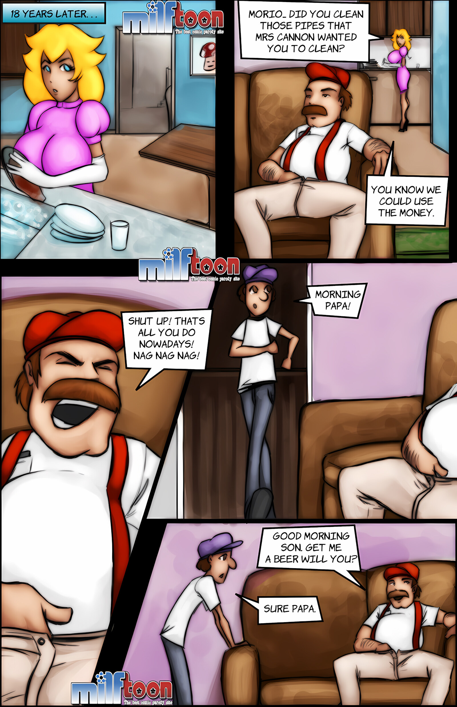 Morio Land [Milftoon], Morio Land, page 2 of 18