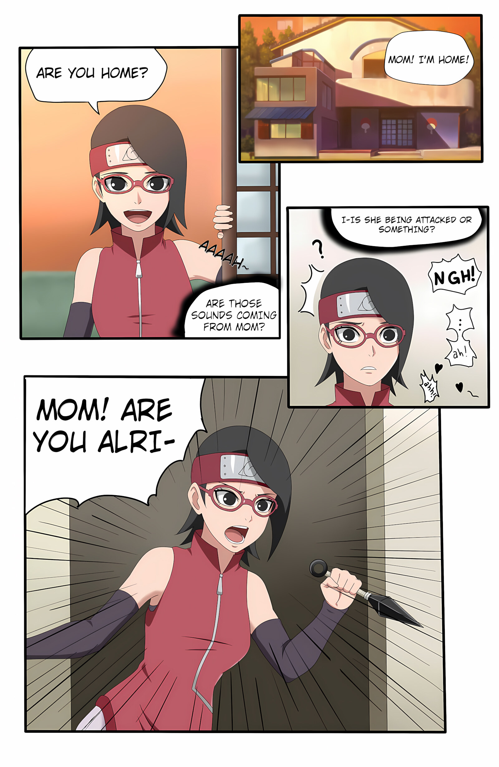 Mother’s Touch (Boruto) [Ggc], Mother's Touch (Boruto), page 1 of 13