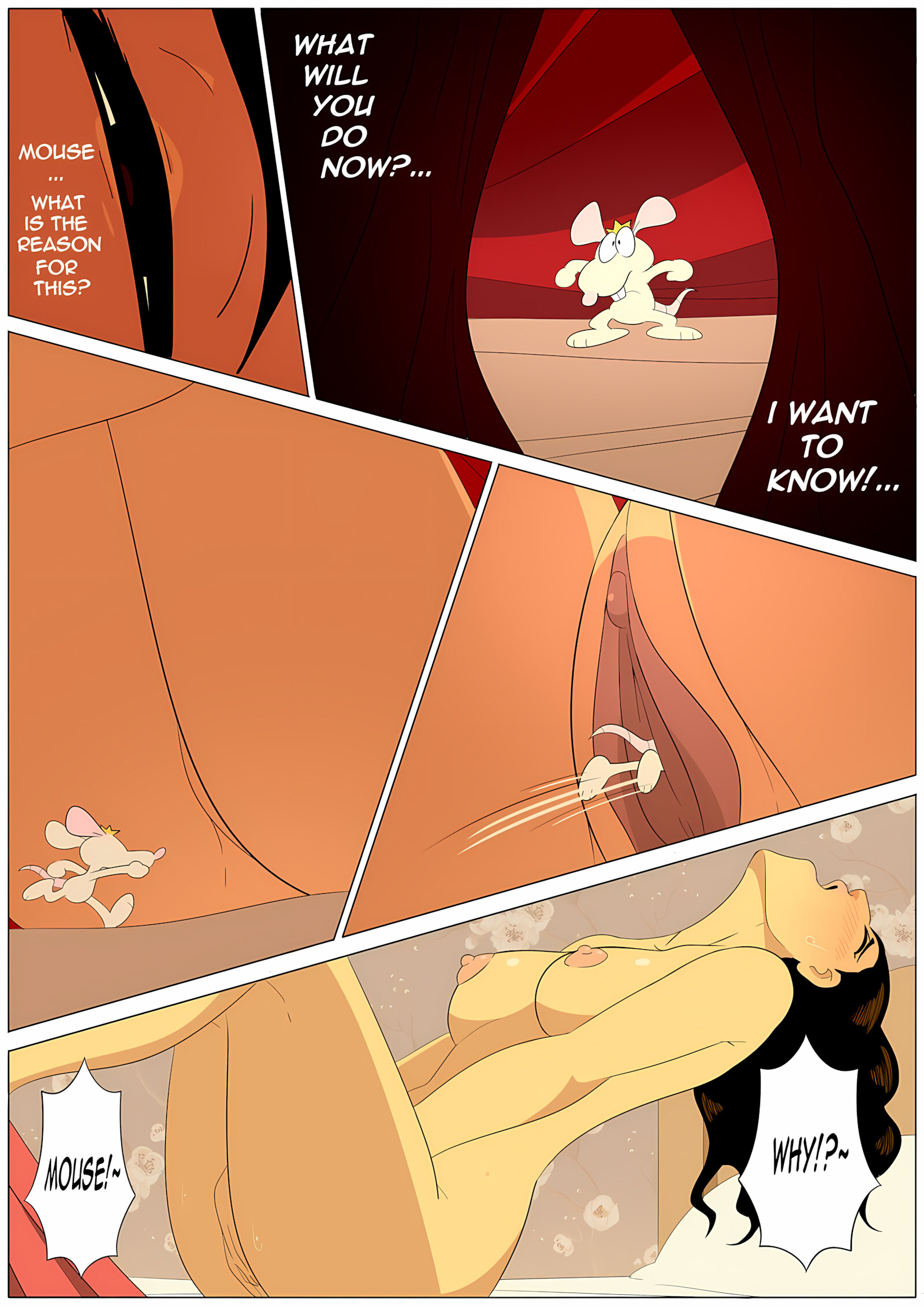Mouse and Giantess Continued [Dangerking11], Mouse and Giantess Continued, page 12 of 40