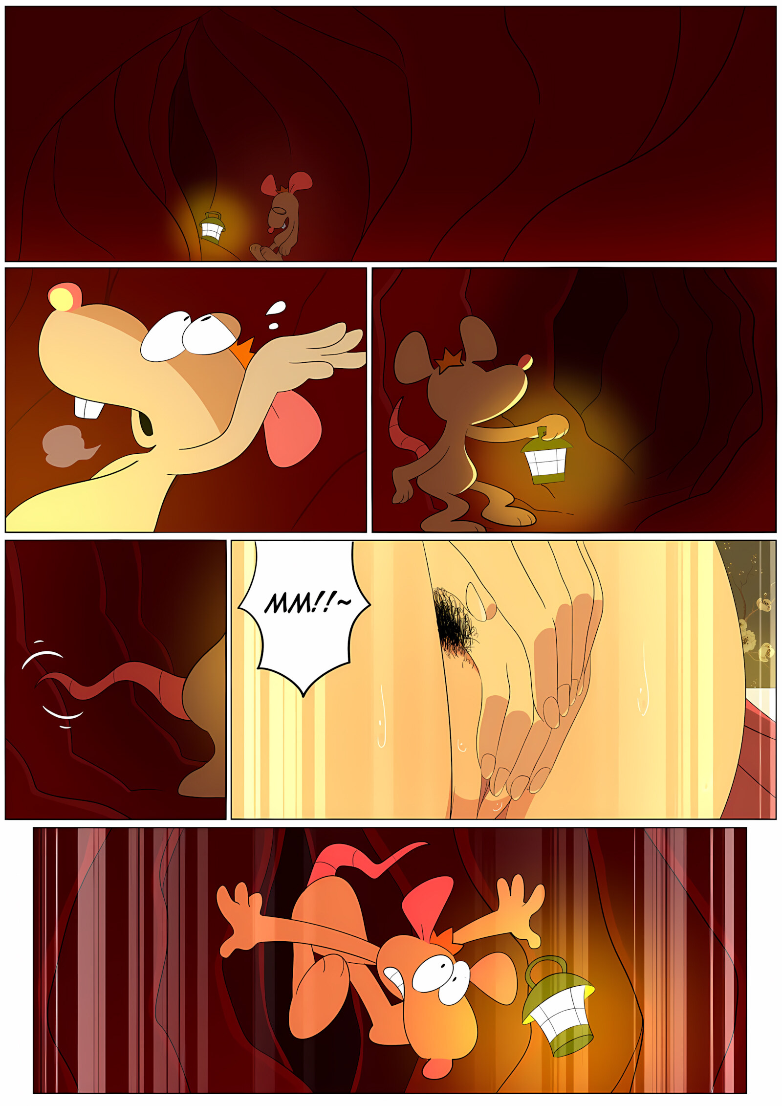 Mouse and Giantess Continued [Dangerking11], Mouse and Giantess Continued, page 13 of 40