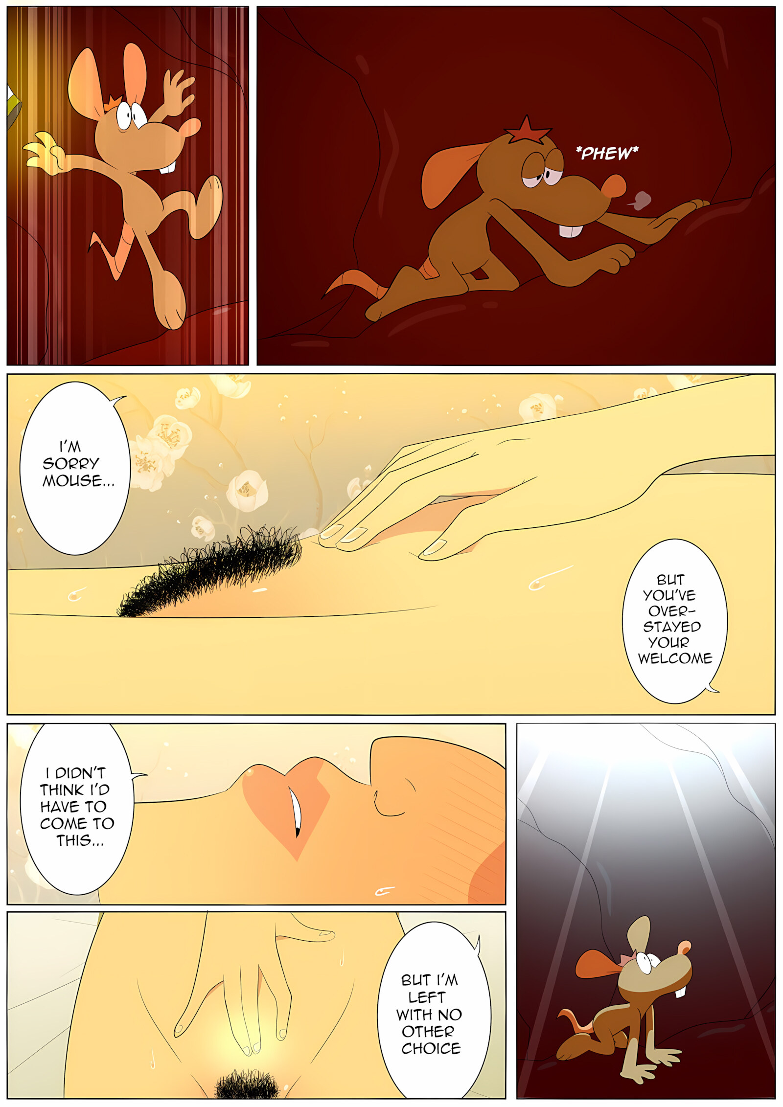 Mouse and Giantess Continued [Dangerking11], Mouse and Giantess Continued, page 20 of 40