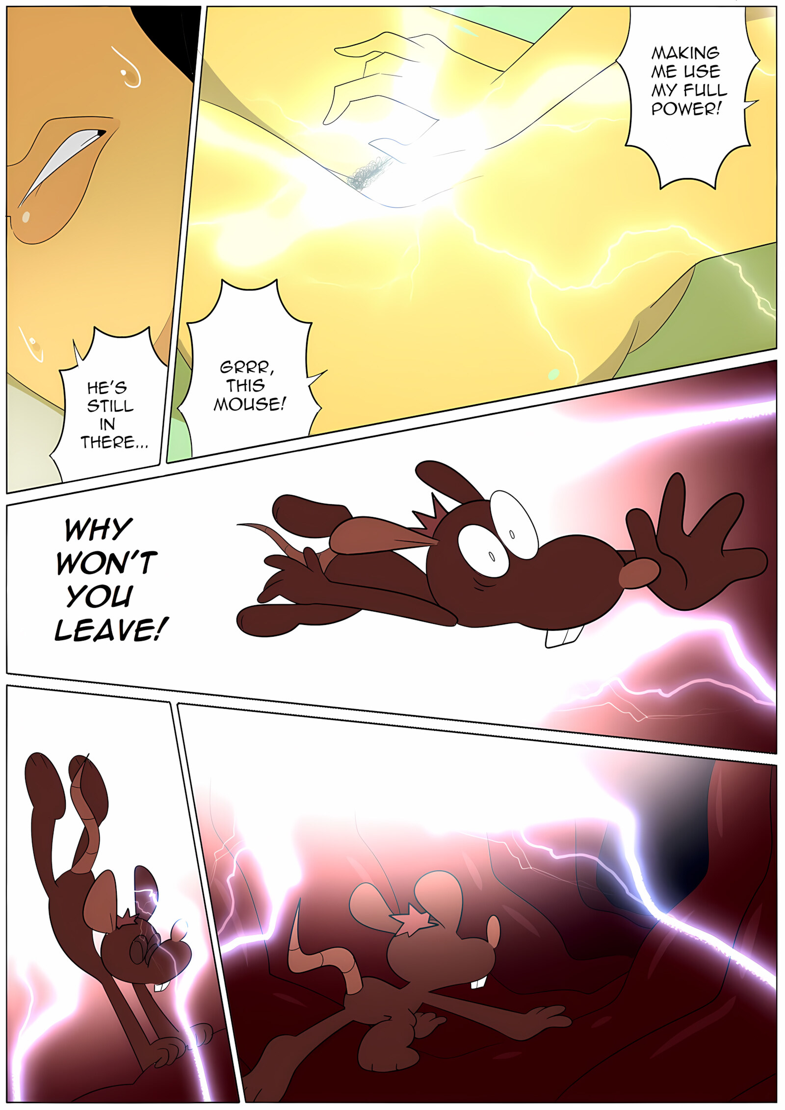 Mouse and Giantess Continued [Dangerking11], Mouse and Giantess Continued, page 25 of 40
