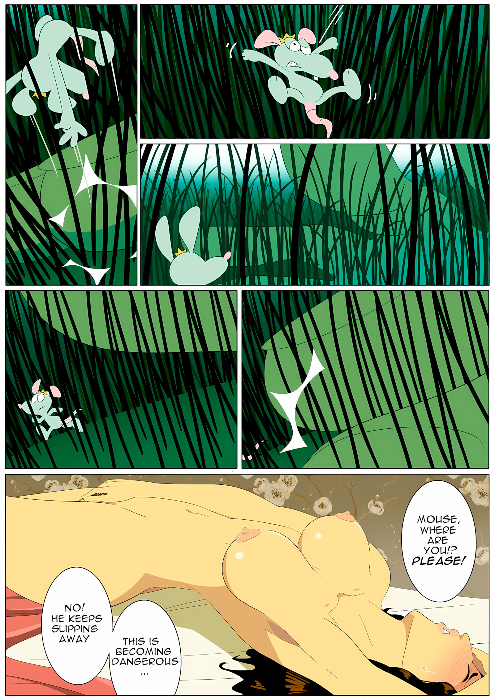 Mouse and Giantess Continued [Dangerking11], Mouse and Giantess Continued, page 5 of 40