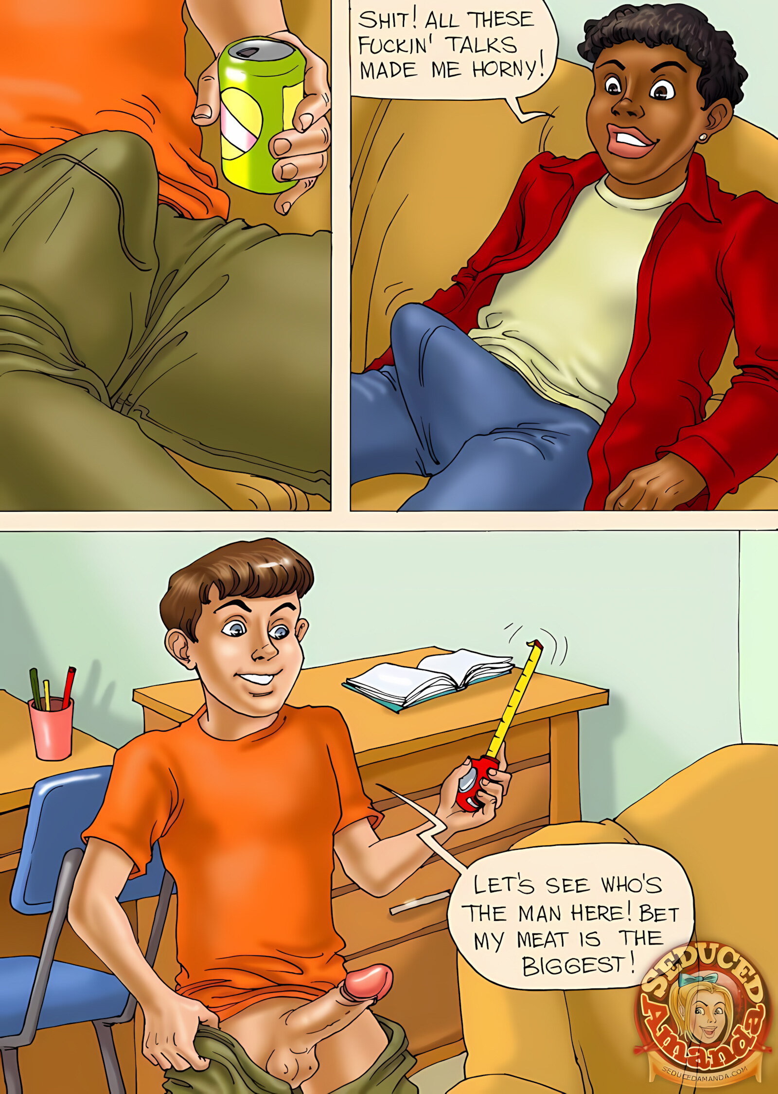 My Brother And His Friends [Seduced Amandz], My Brother And His Friends, page 3 of 10